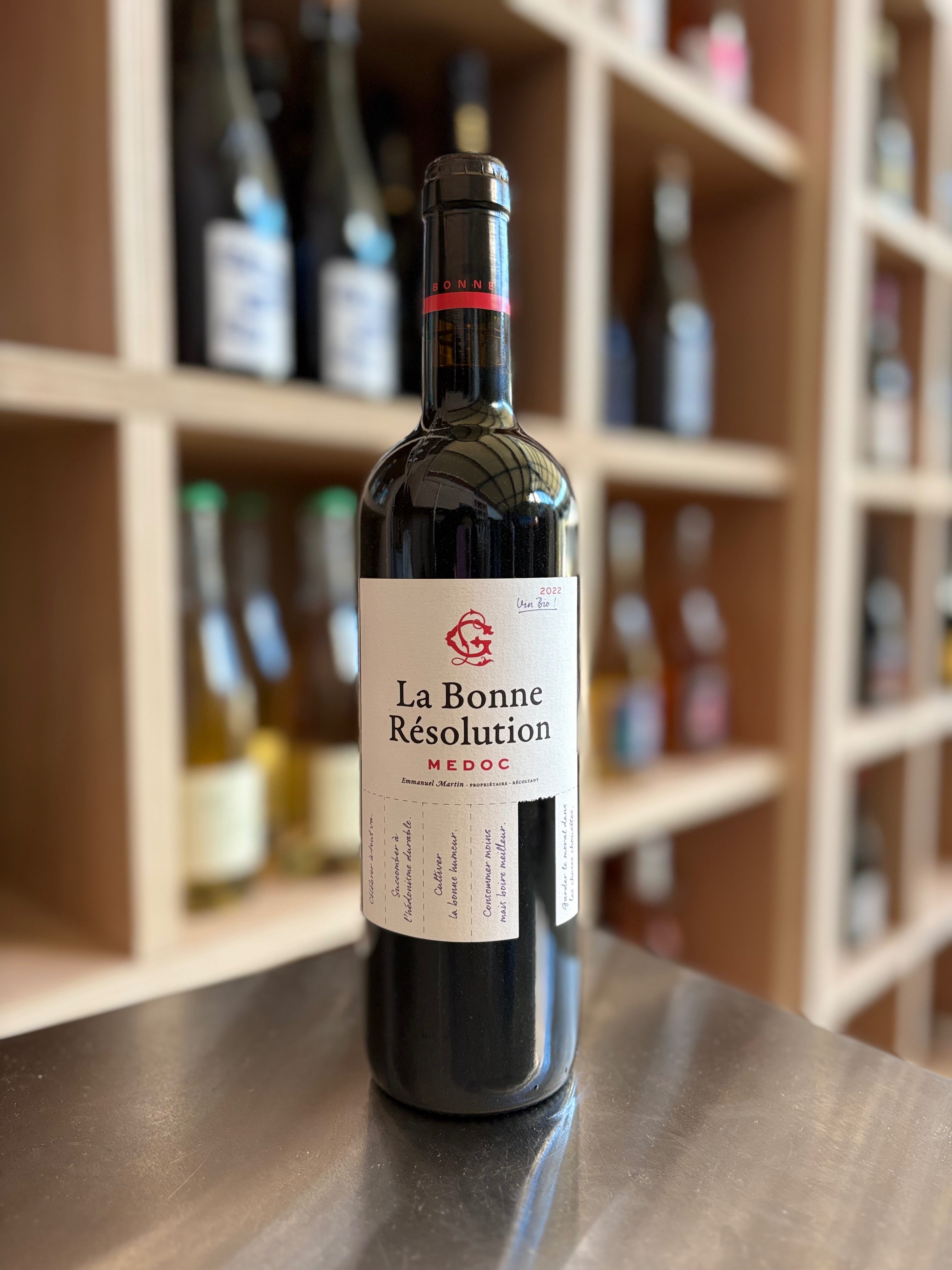 Bordeaux rouge - La bonne résolution Médoc - E.Martin