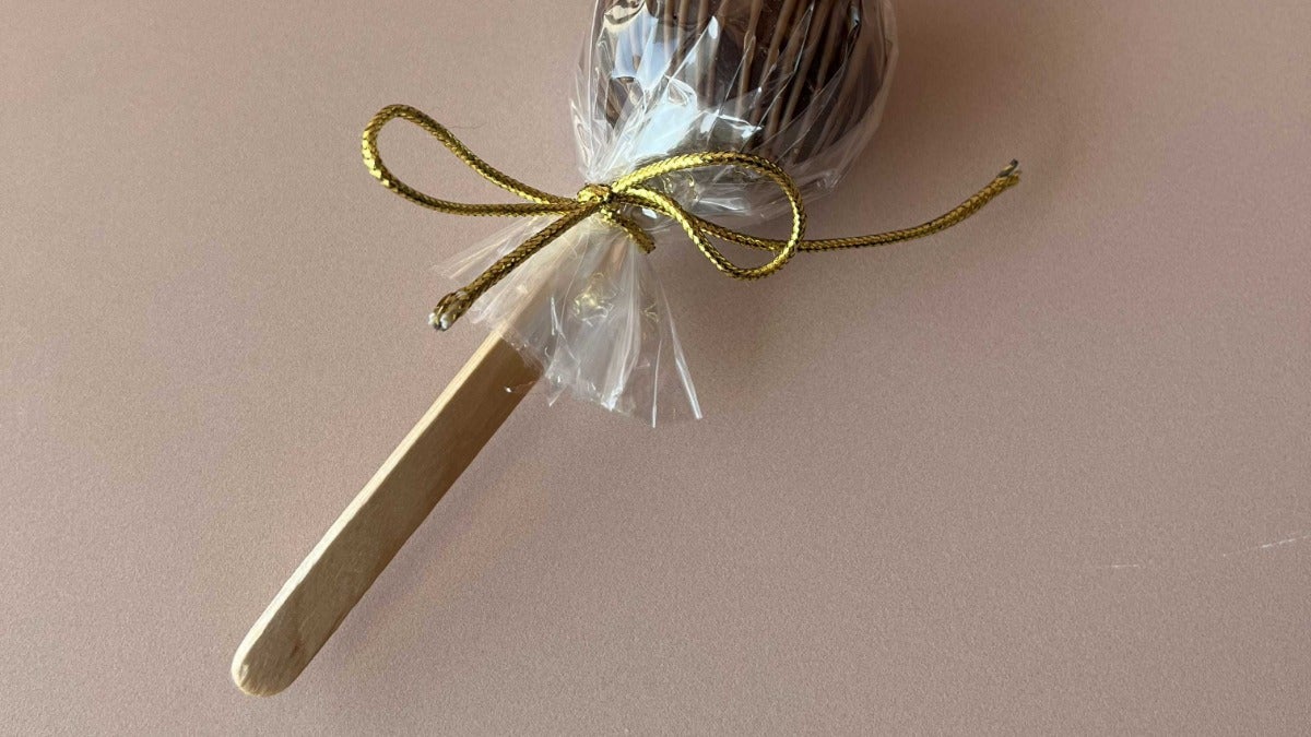Nutella Hot Chocolate Lollypops
