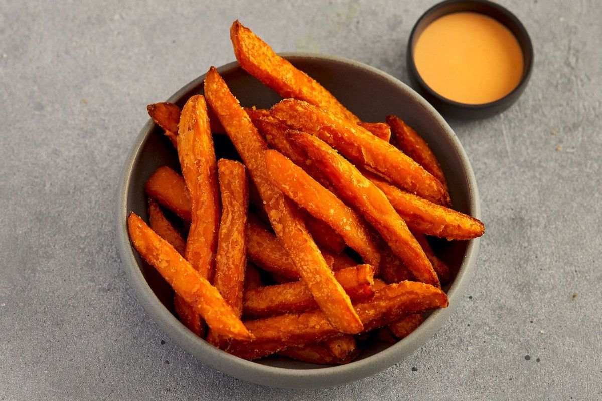 Umami seasoned Sweet Potato Fries