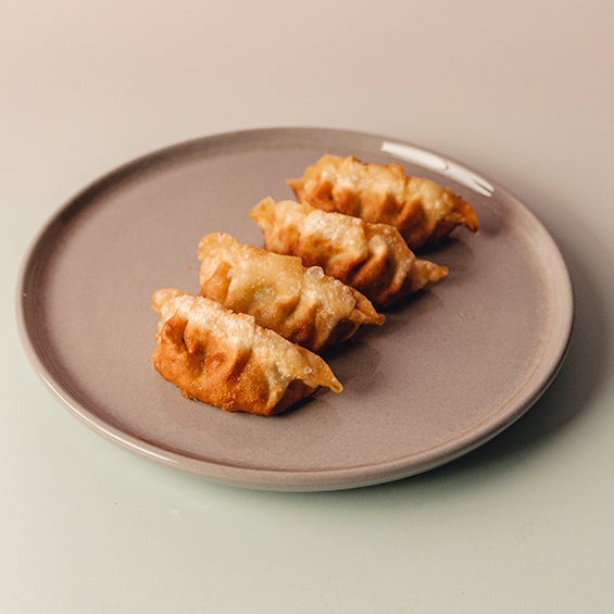 4 gyoza pomme