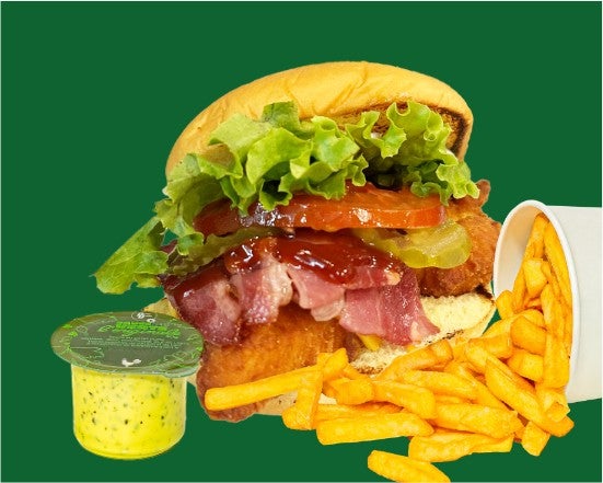 Crispy BBQ Burger