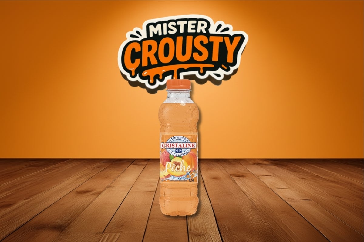 Cristaline Pêche 🥤