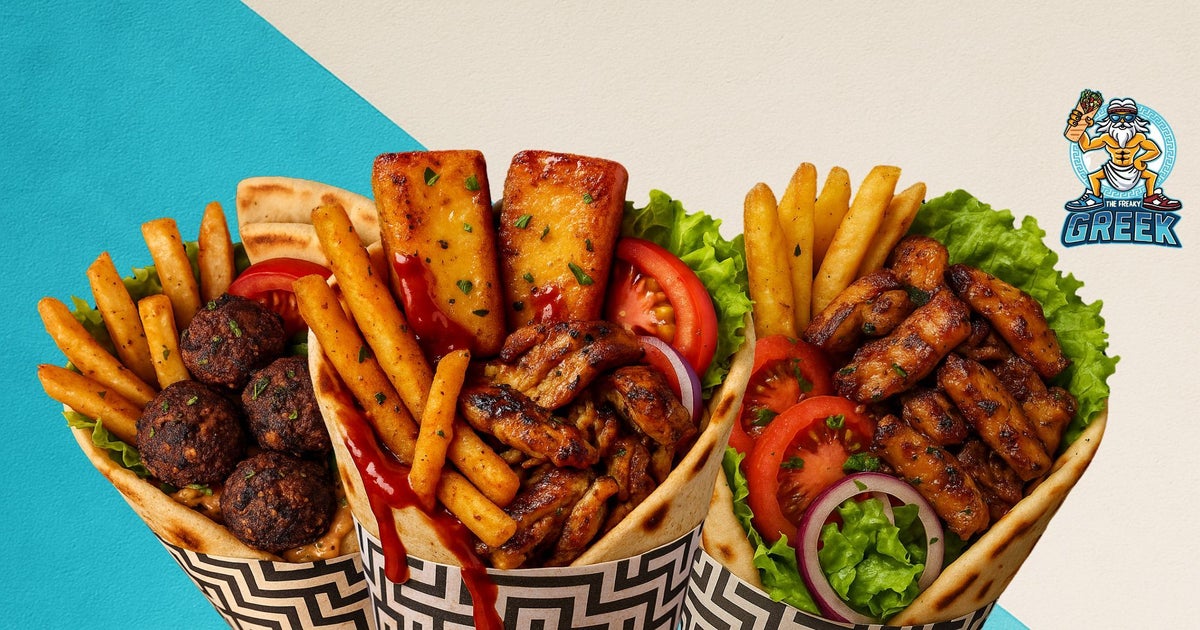 Freaky Greek - Knaphill delivery from Knaphill - Order with Deliveroo
