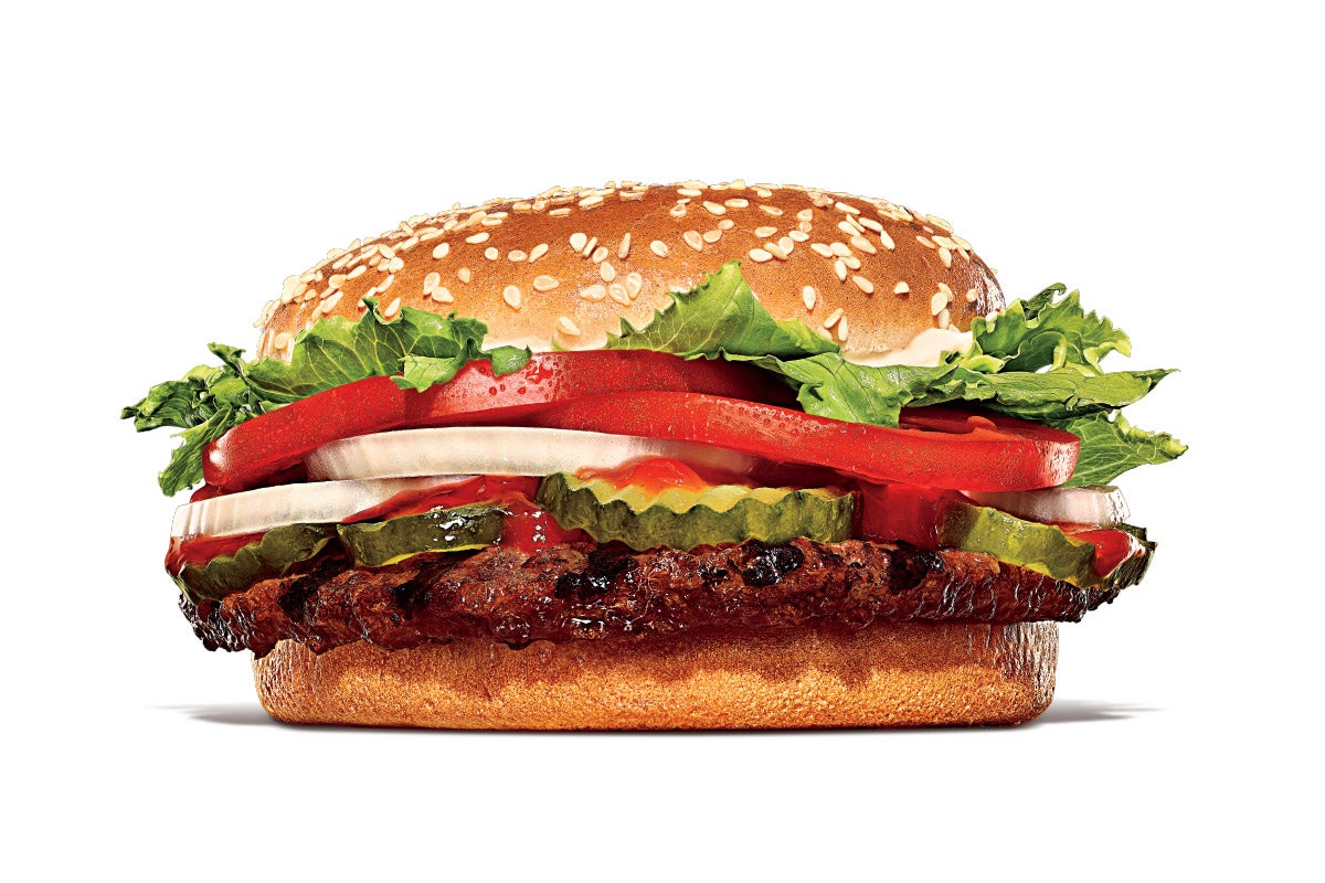 Plant Based Whopper Sandwich
