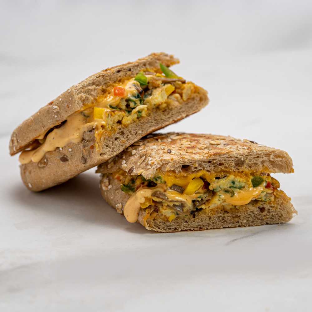 Spicy Veggie Egg (Brioche/Panini)
