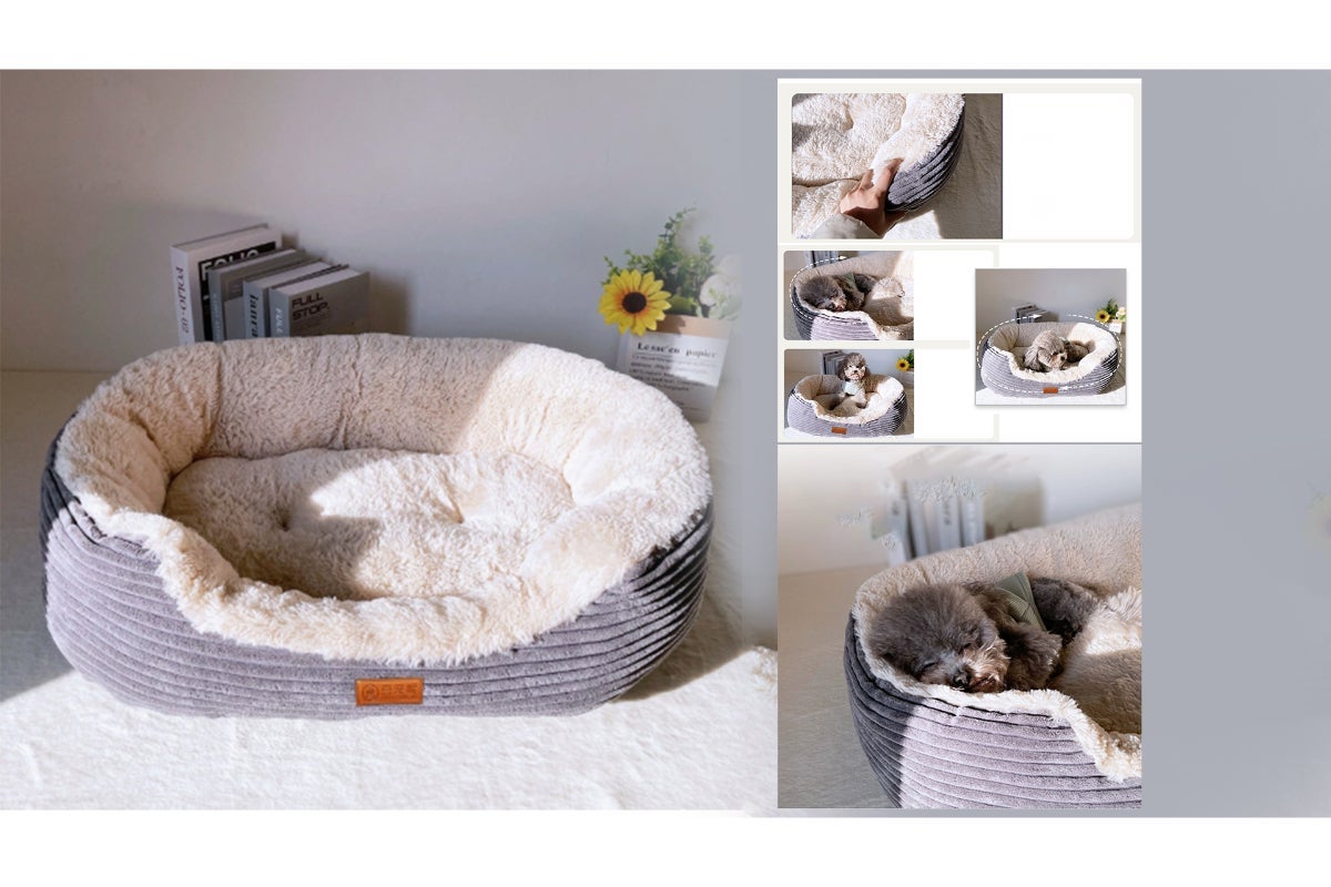 Comfort Pet Bed 80*65*17Cm