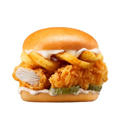 Curly Chicken Sandwich