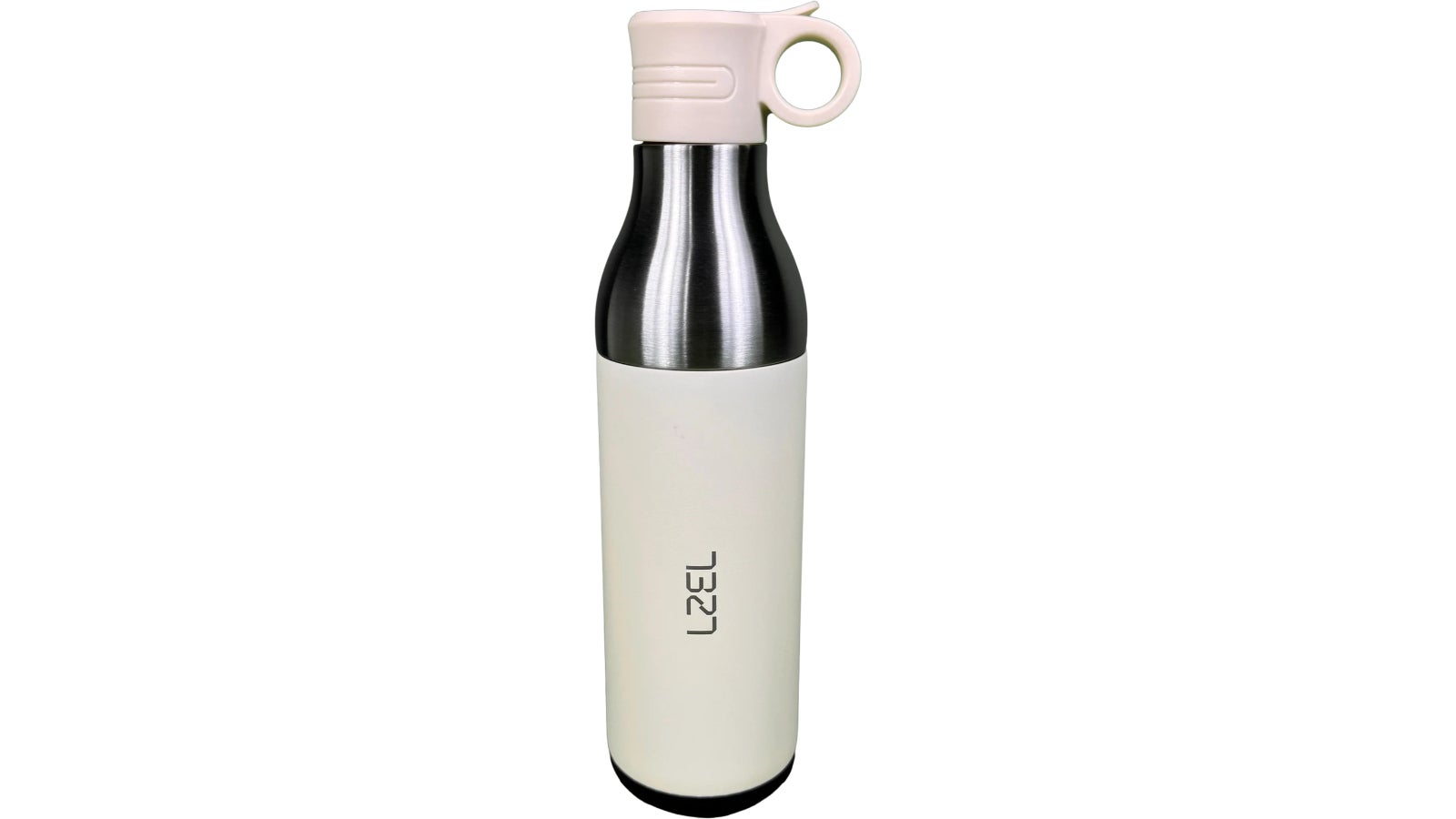 LZEL Natura Elva Vacuum Bottle Dual 400 mL + 400 mL | White Aluminum