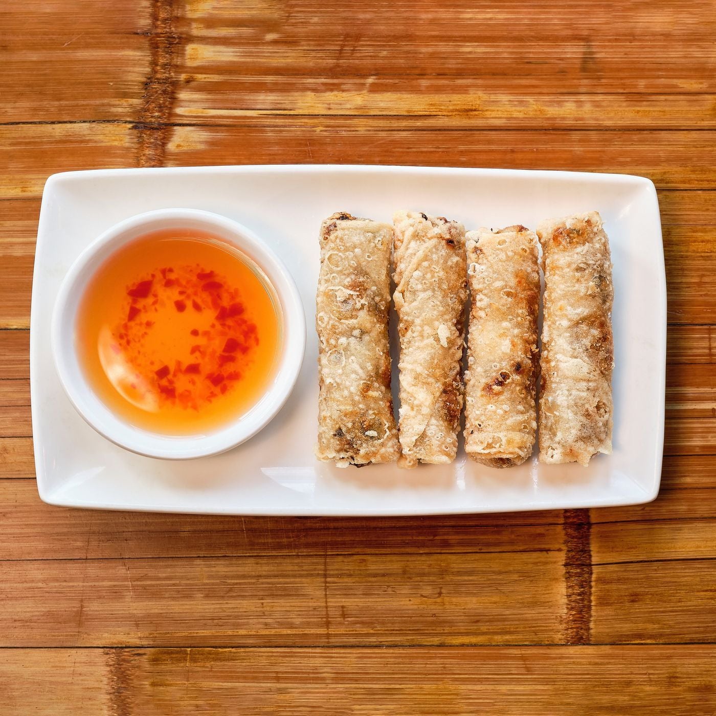 Crispy spring rolls (veggie)