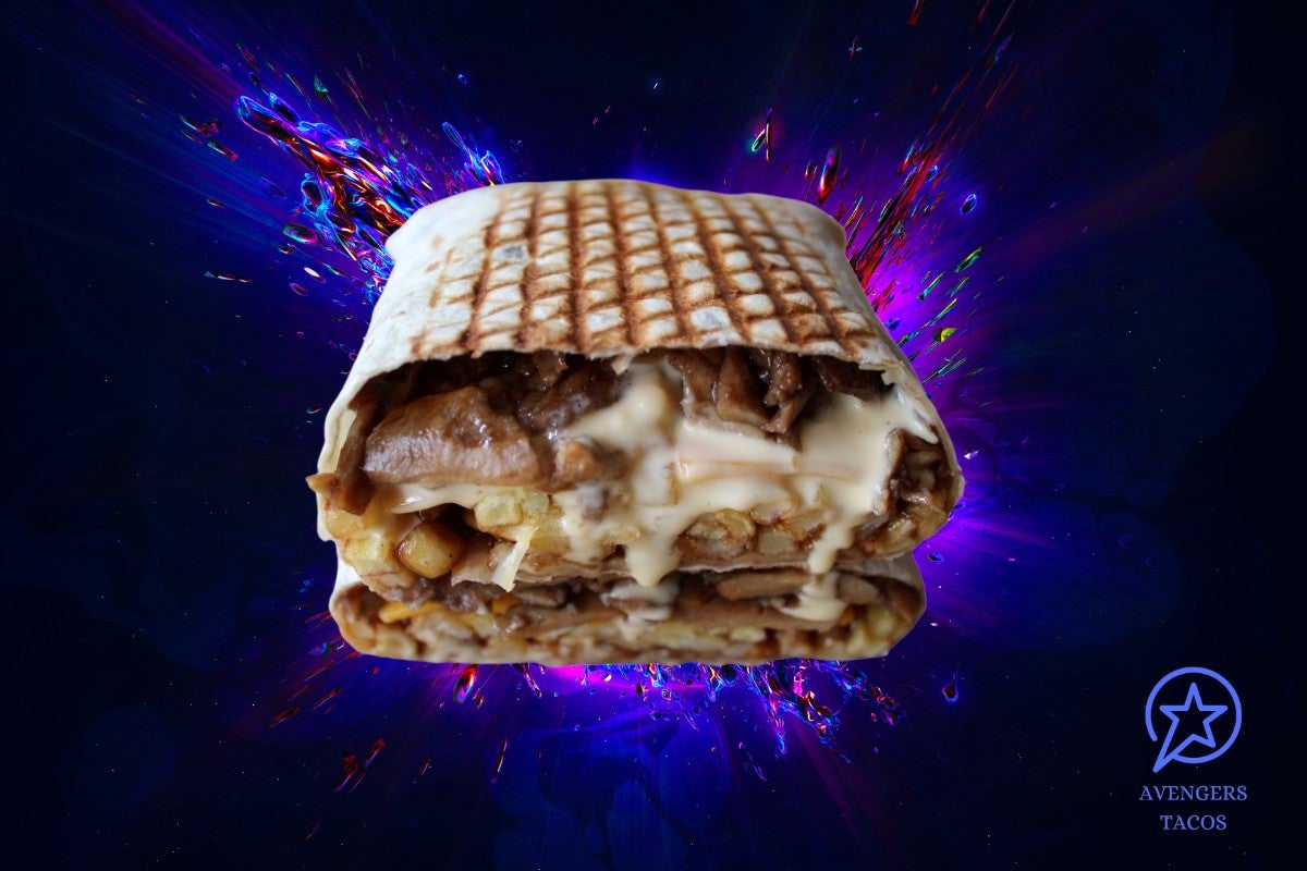 🫔🫔Captain America Beef Takos 🍗🥩