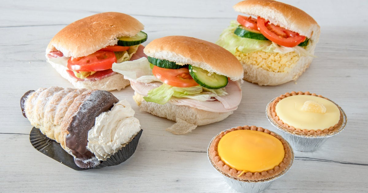 Market Square Bakery delivery from Rushden Order with Deliveroo