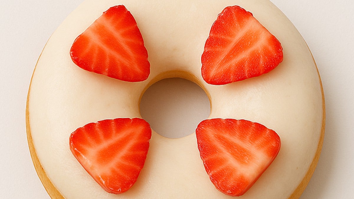 Donut Vanille Fraise