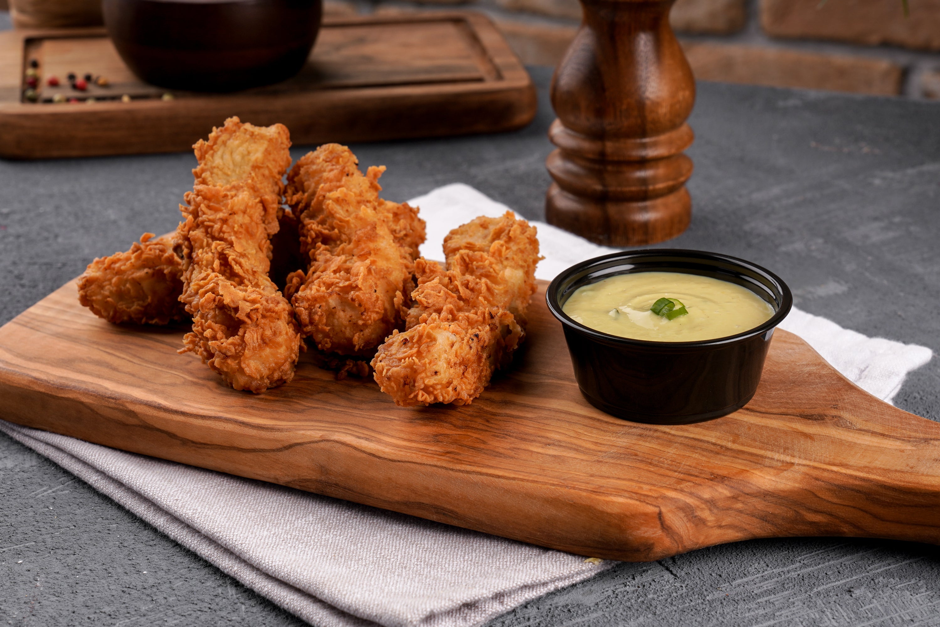 Chicken Tenders with Honey Mustard