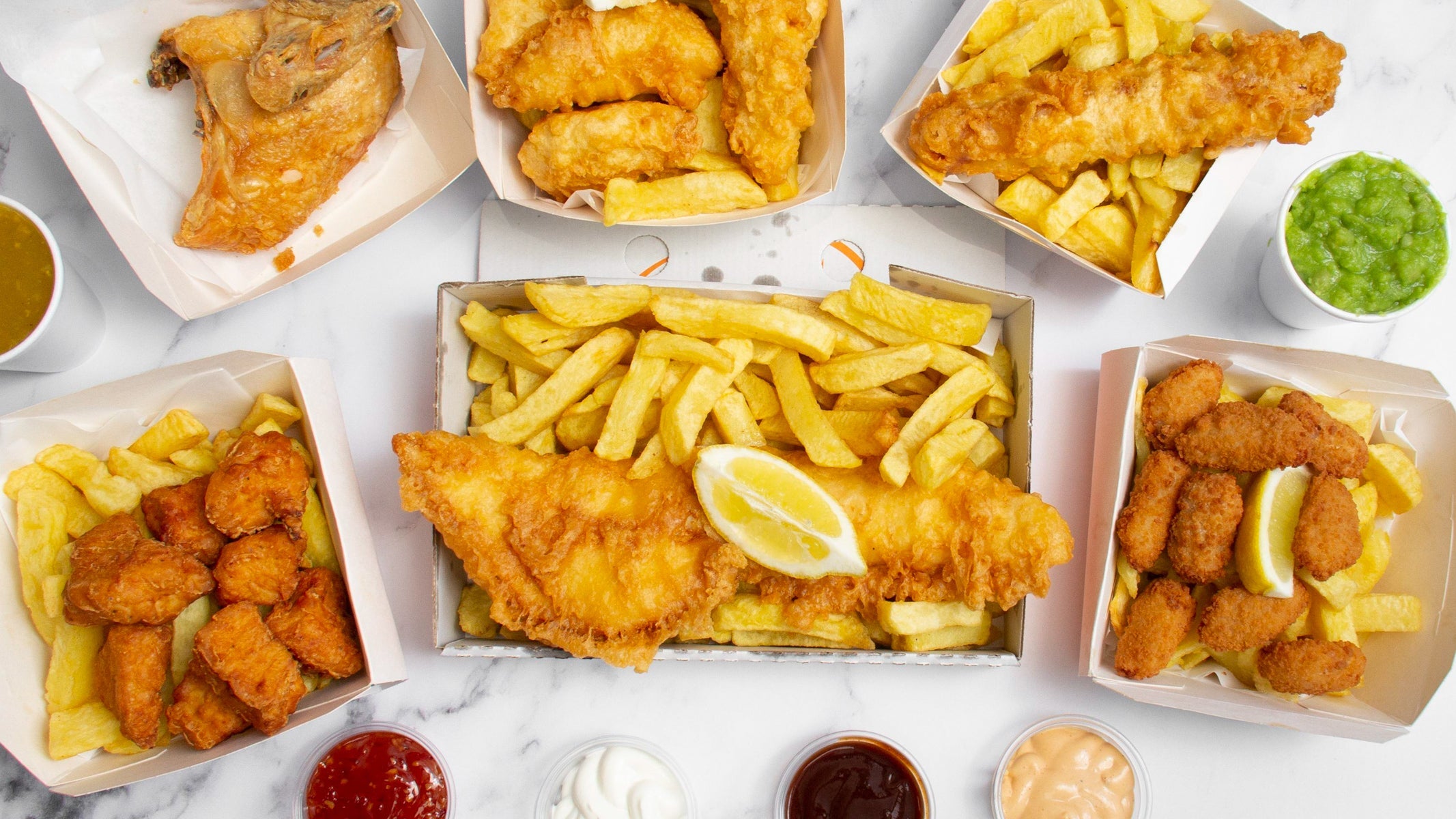 The Kent Fish & Chip Shop delivery from Argyle Street Order with
