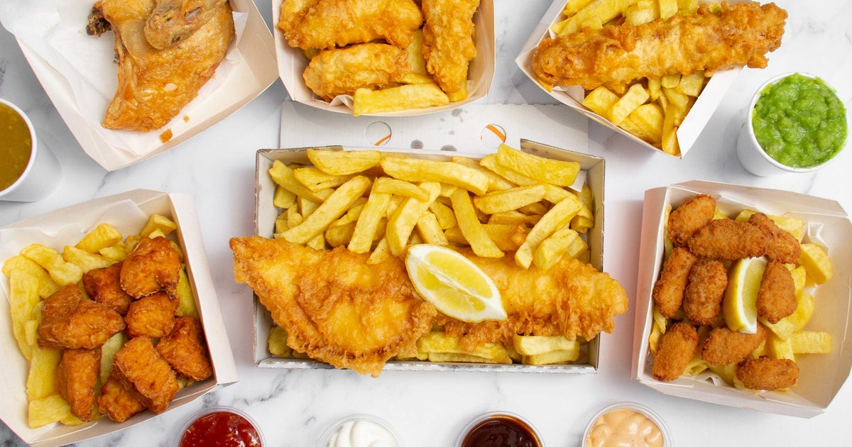 Fish and best sale chips delivery