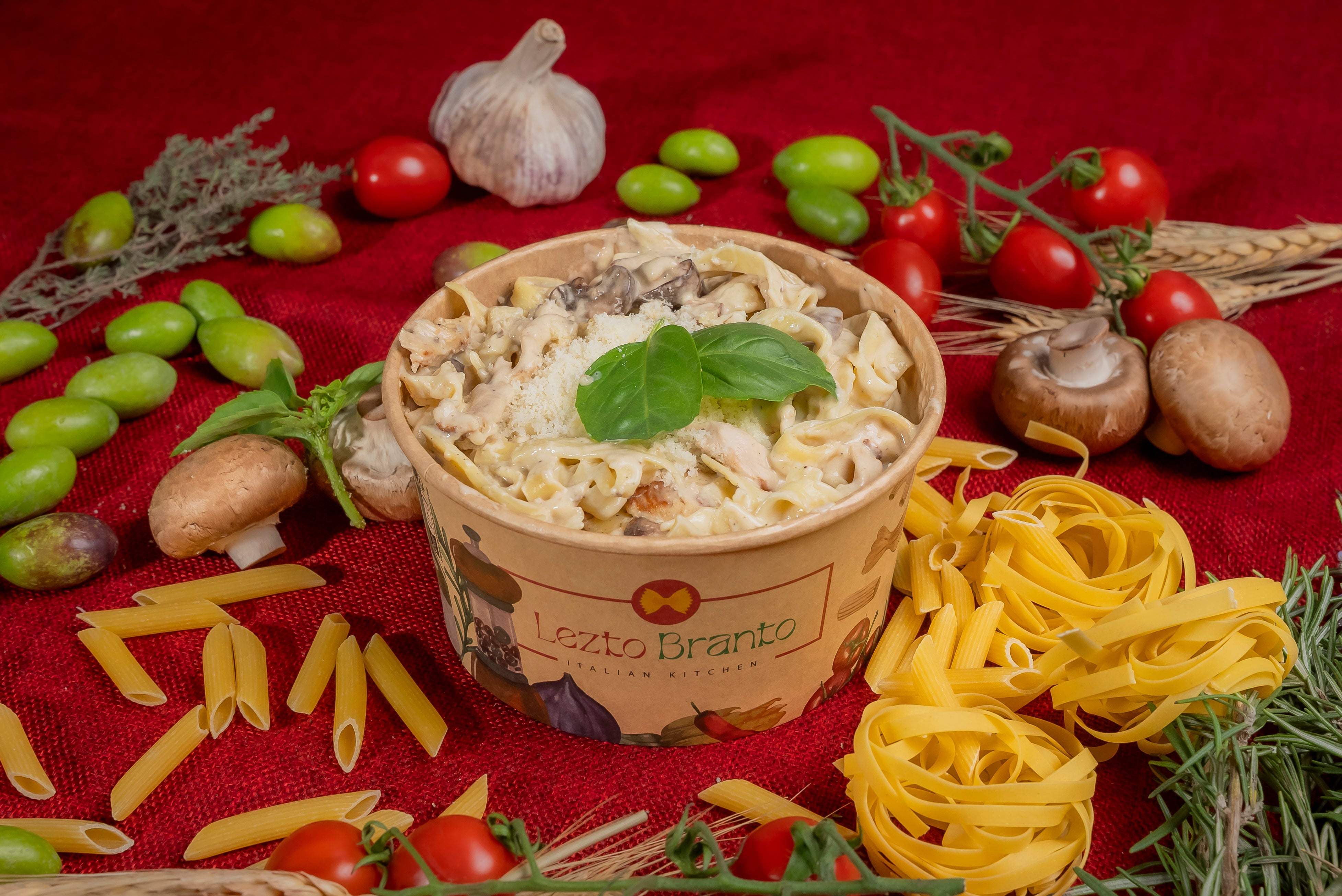 Tagliatelles alfredo