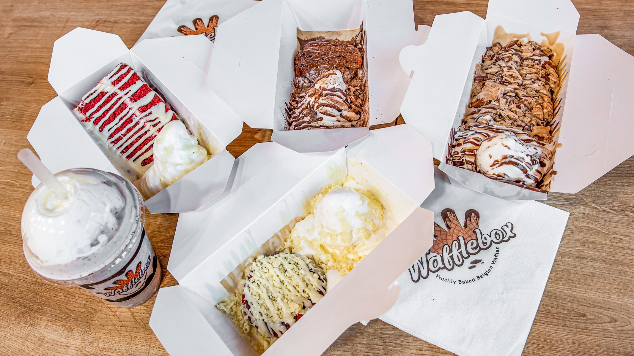 WaffleBox delivery from Forest Fields Order with Deliveroo