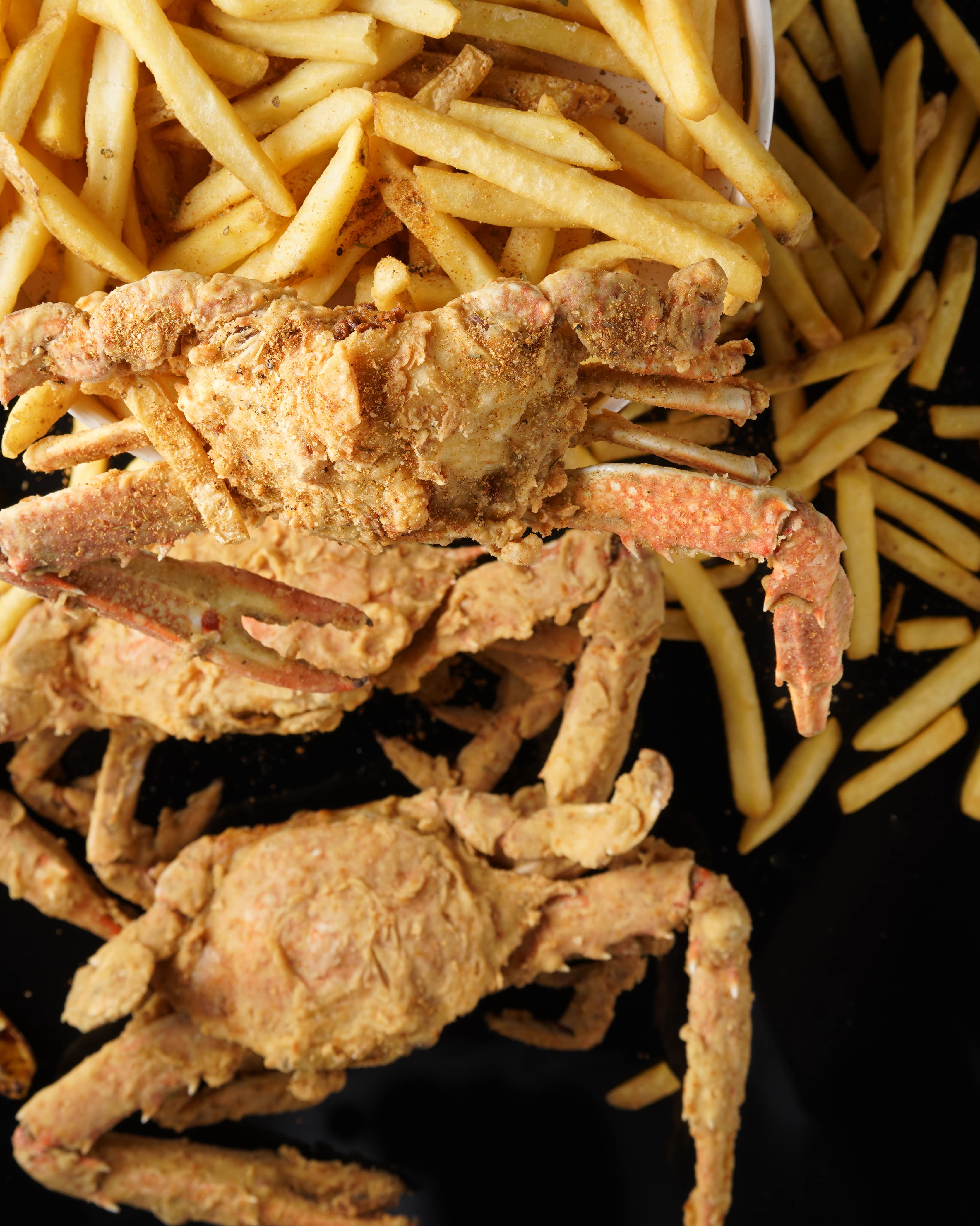 Cajun Fried Crab