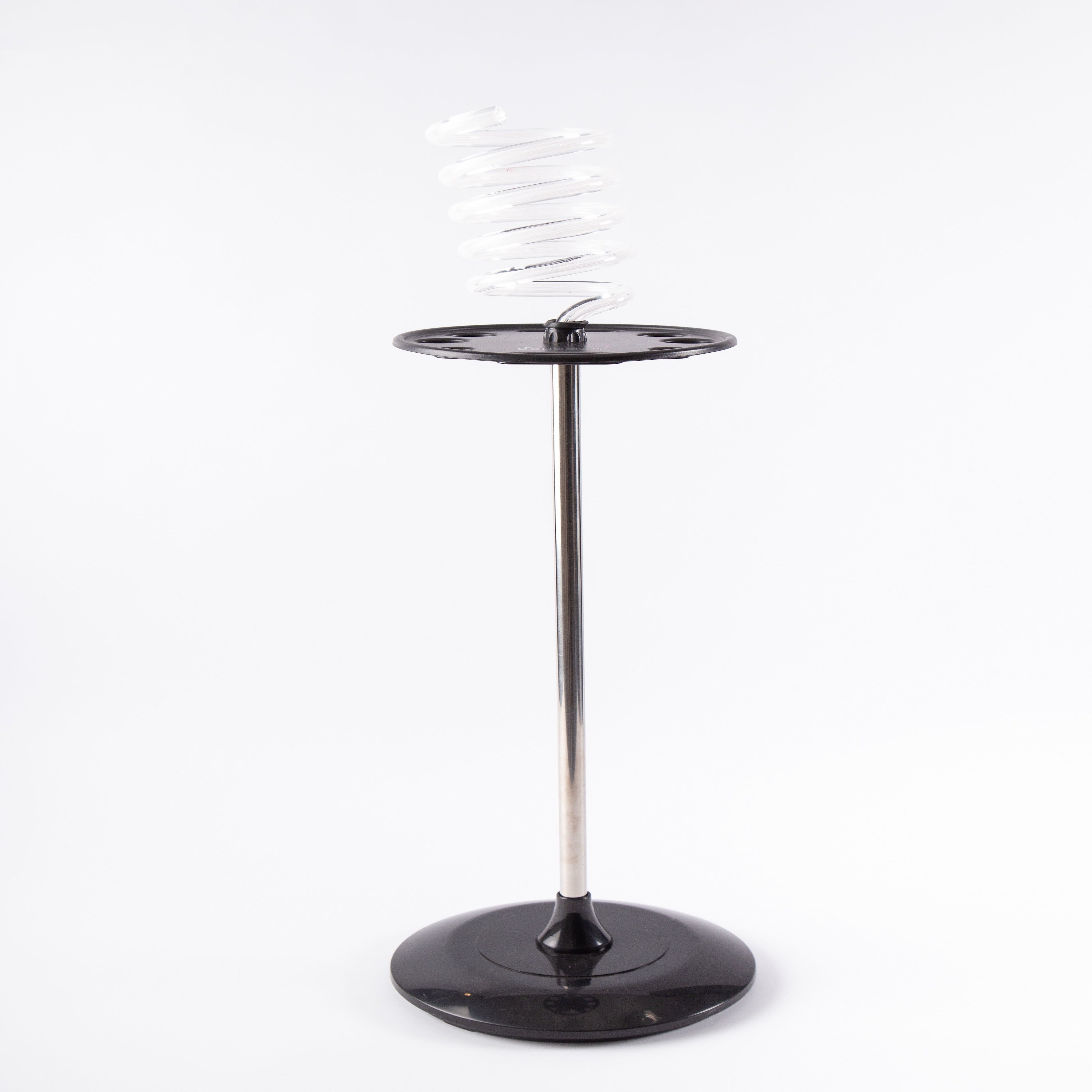 Be Beauty - Hair Dryer Stand - Scroll - Color# Cristal