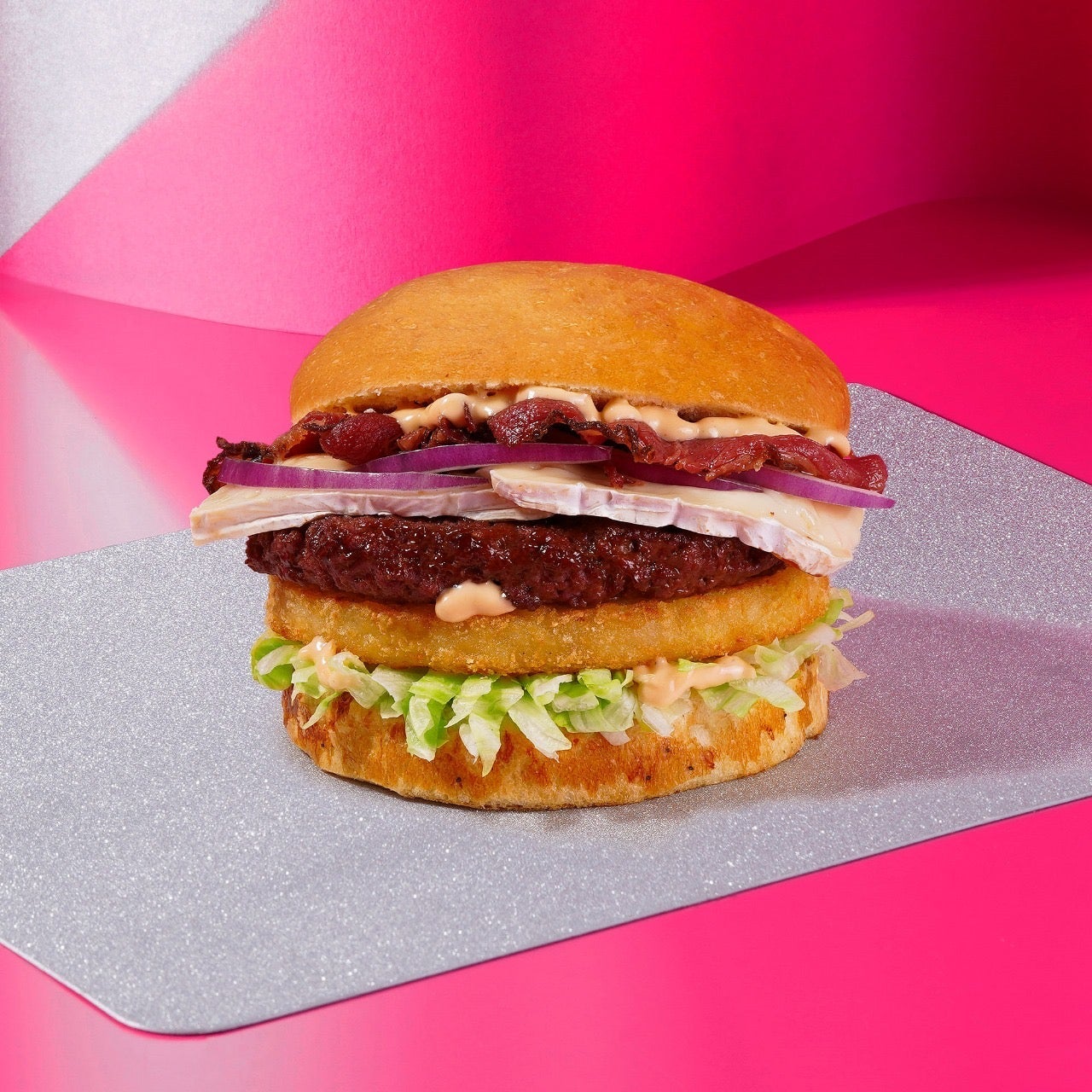 Burger campagnard 🥔🥓