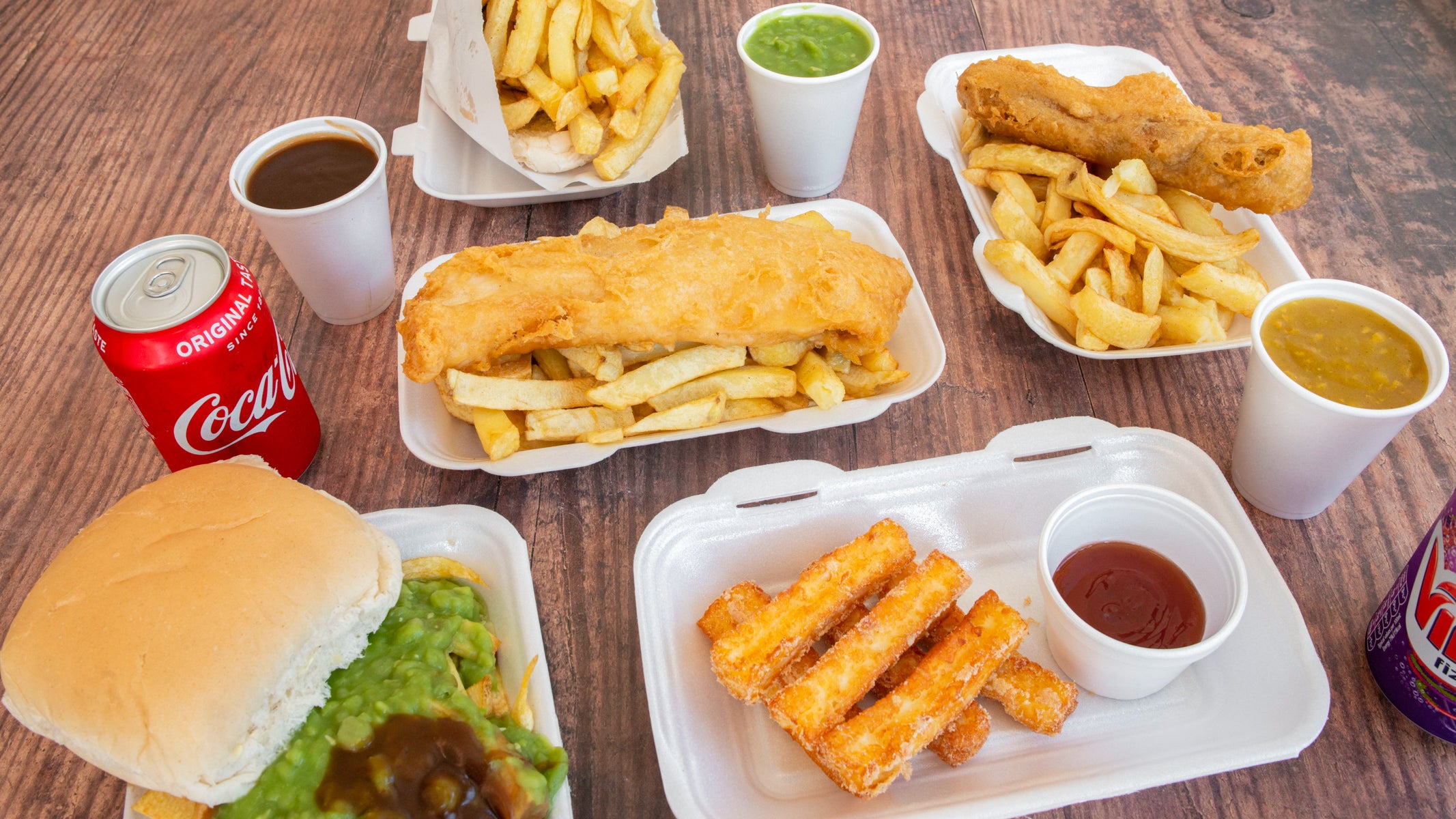 Village Chippy delivery from Trafford Park Order with Deliveroo