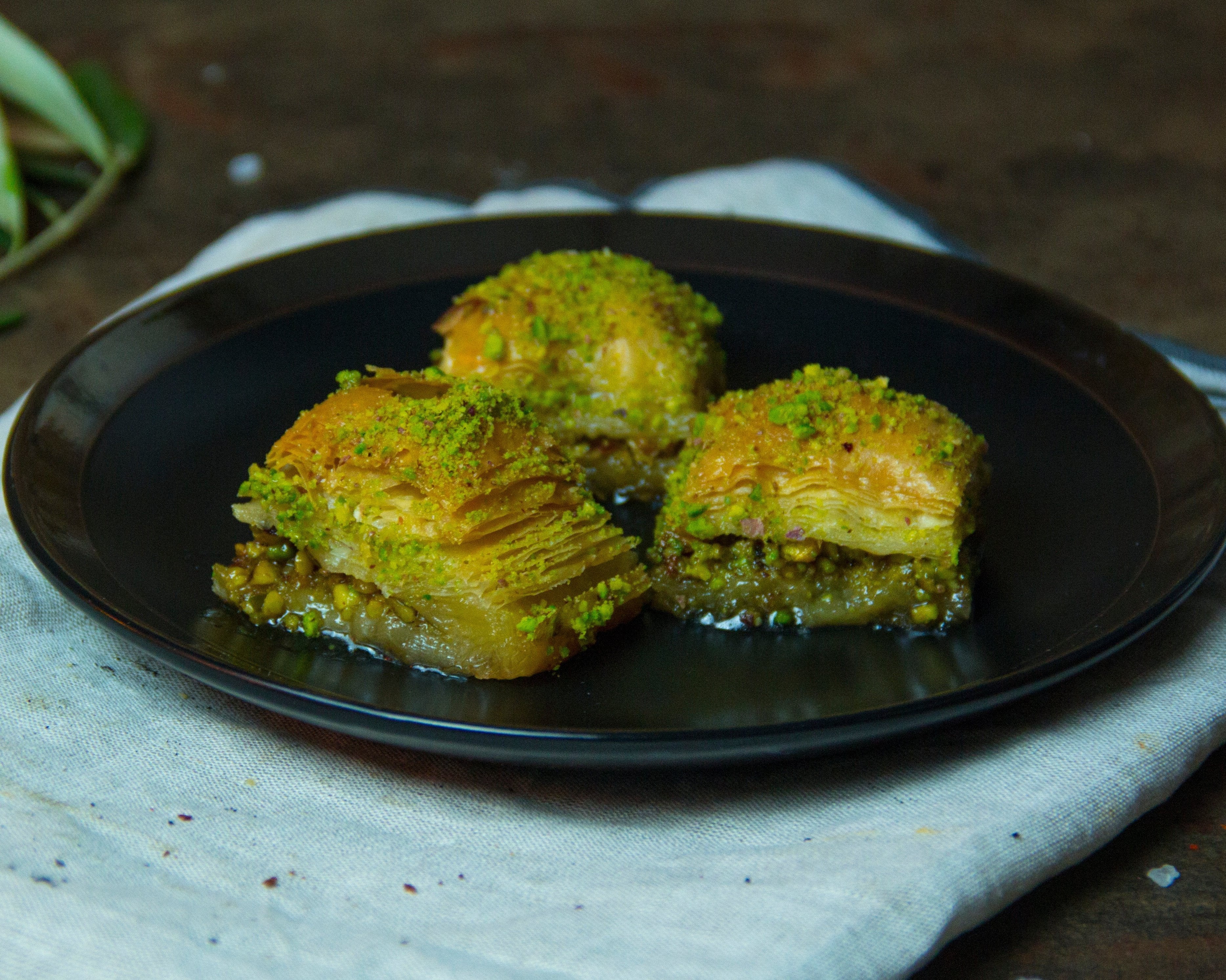 Baklava à la pistache