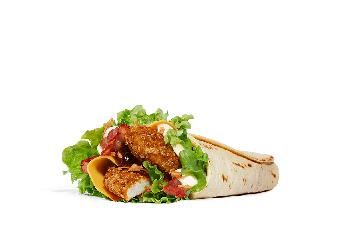 Wrap Chicken Cheese & Bacon