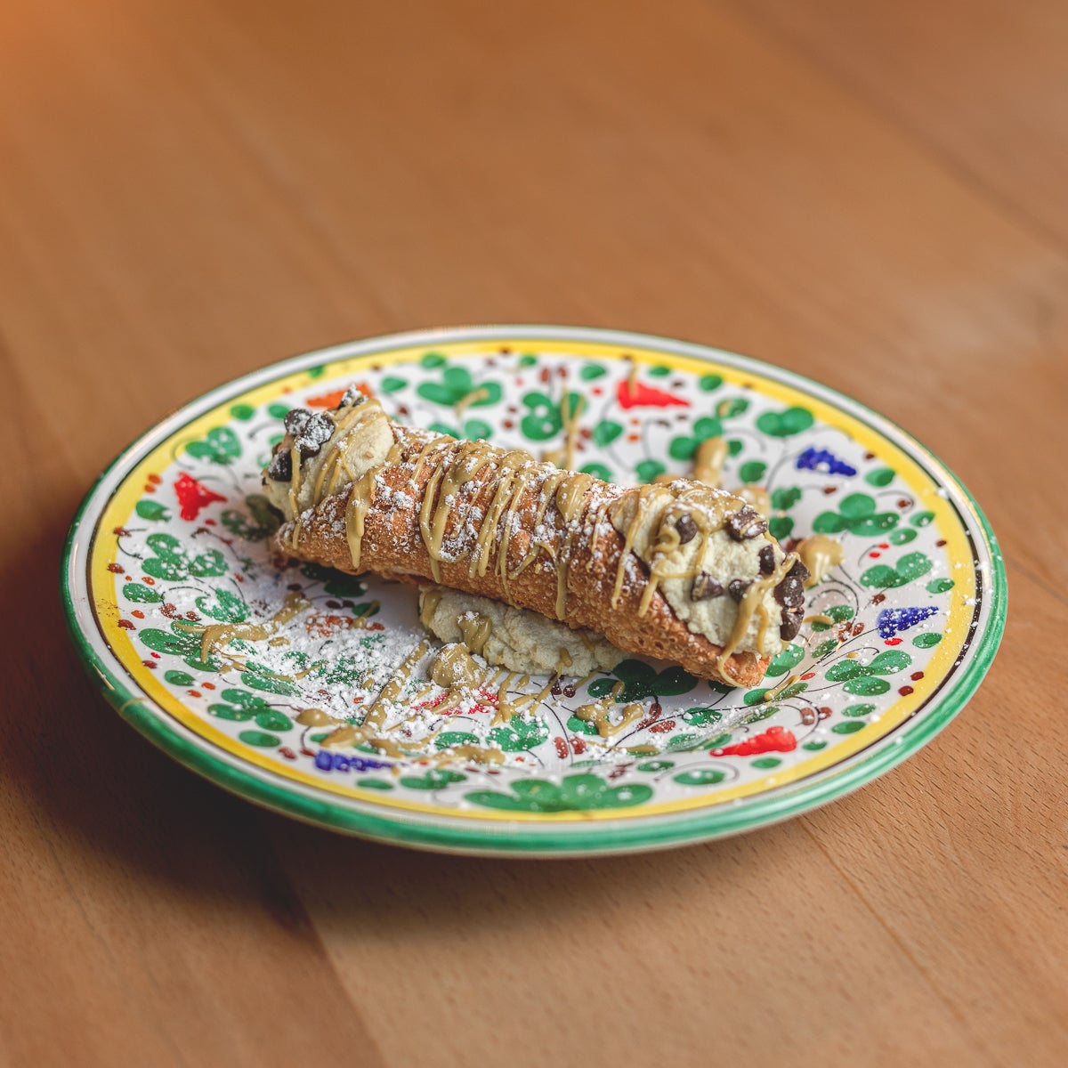 Cannolo siciliano al pistacchio 🏠