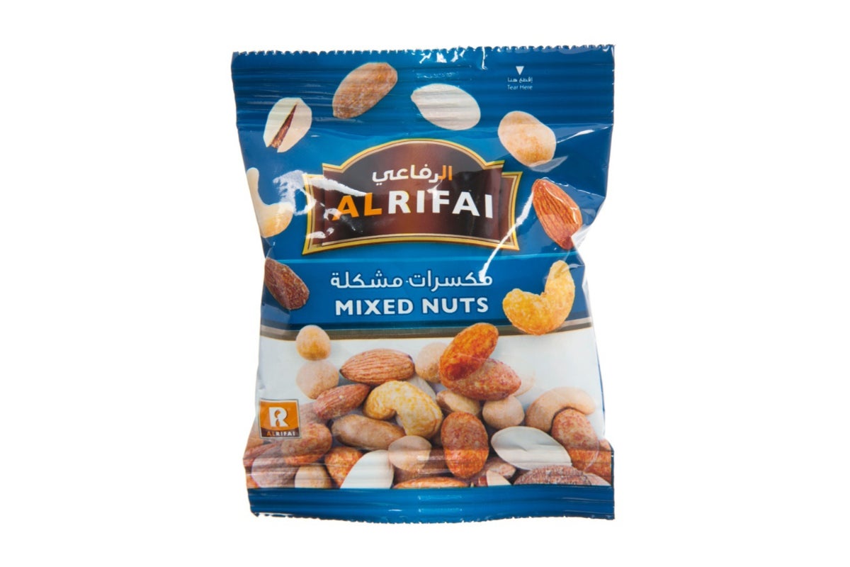 Al Rifai Mixed Nuts Snack Packs, 24x25g