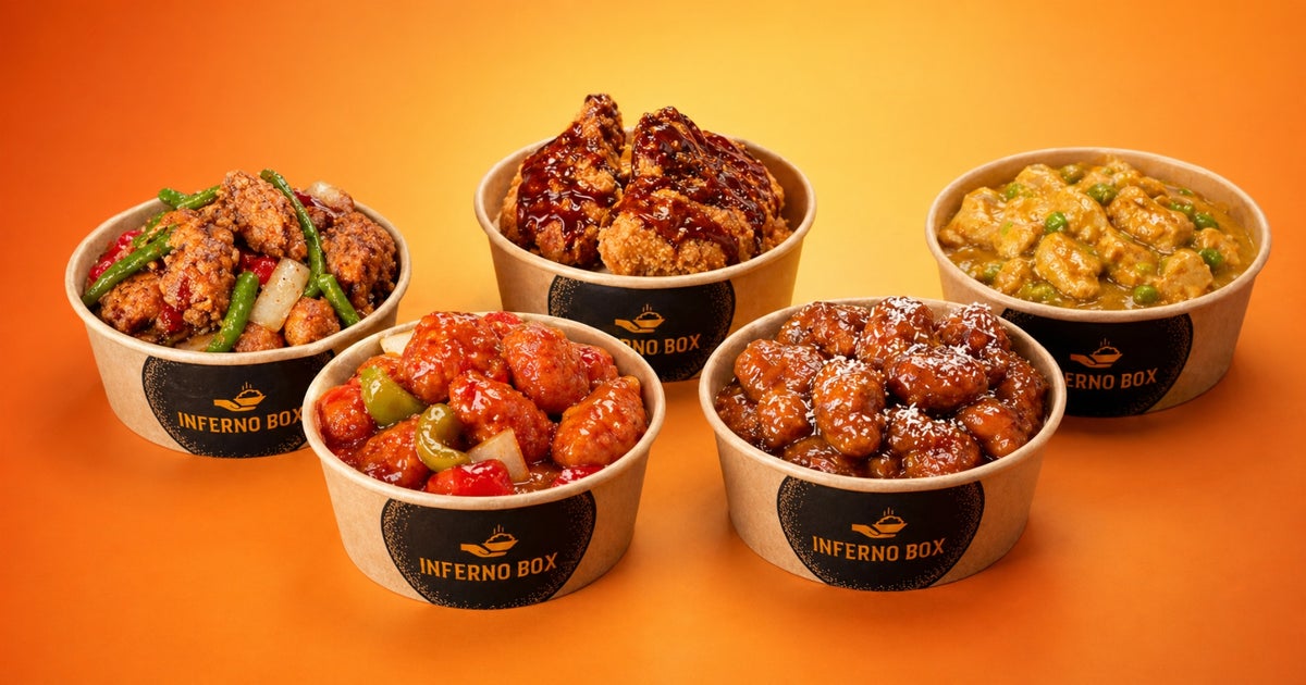 Inferno Box - Gravesend delivery from Gravesend - Order with Deliveroo