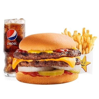 Classic Double Cheeseburger Combo - Medium