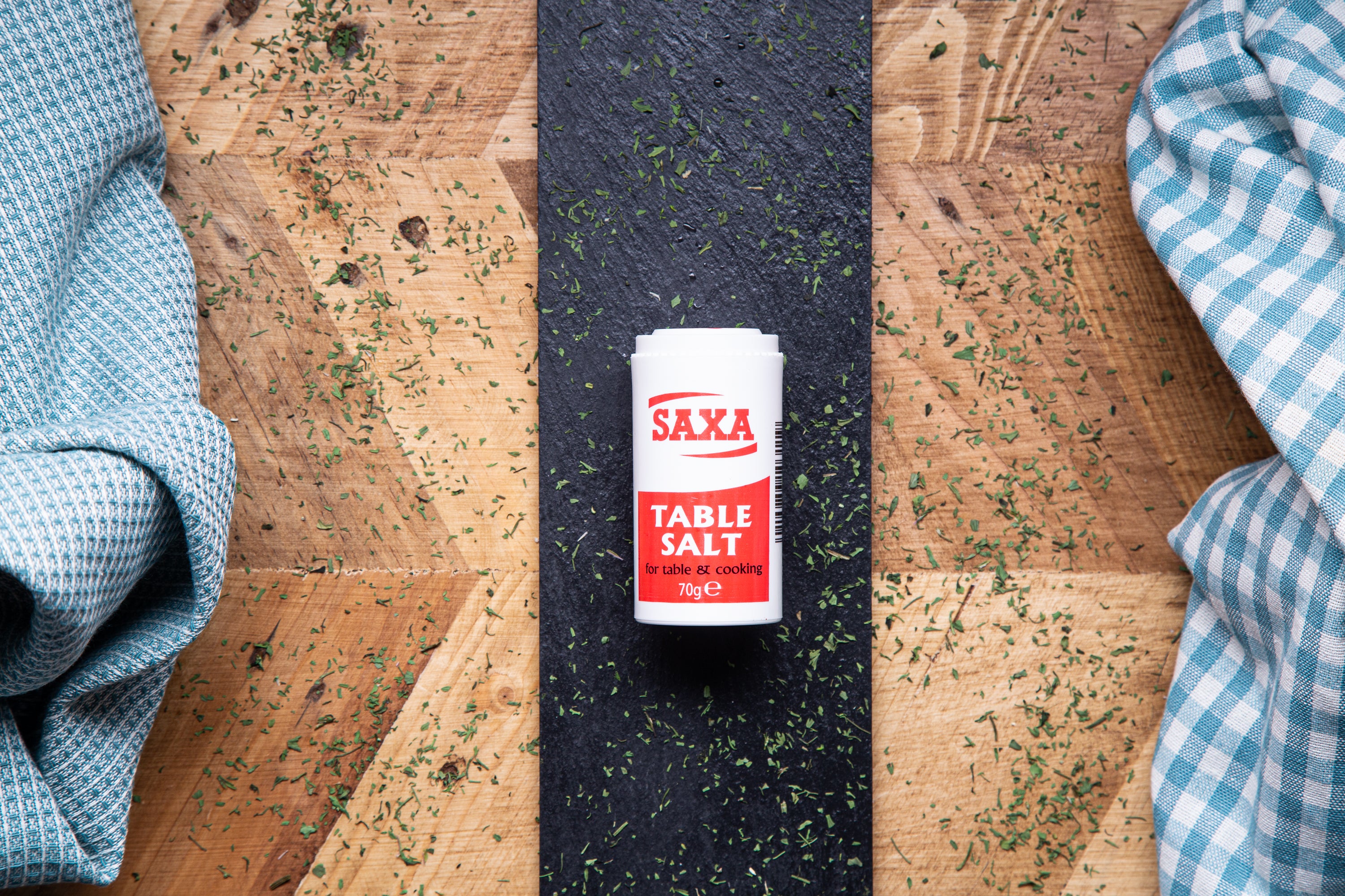 Saxa Mini table salt tub
