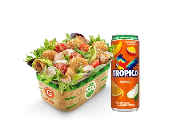 Menu Salade Camembert