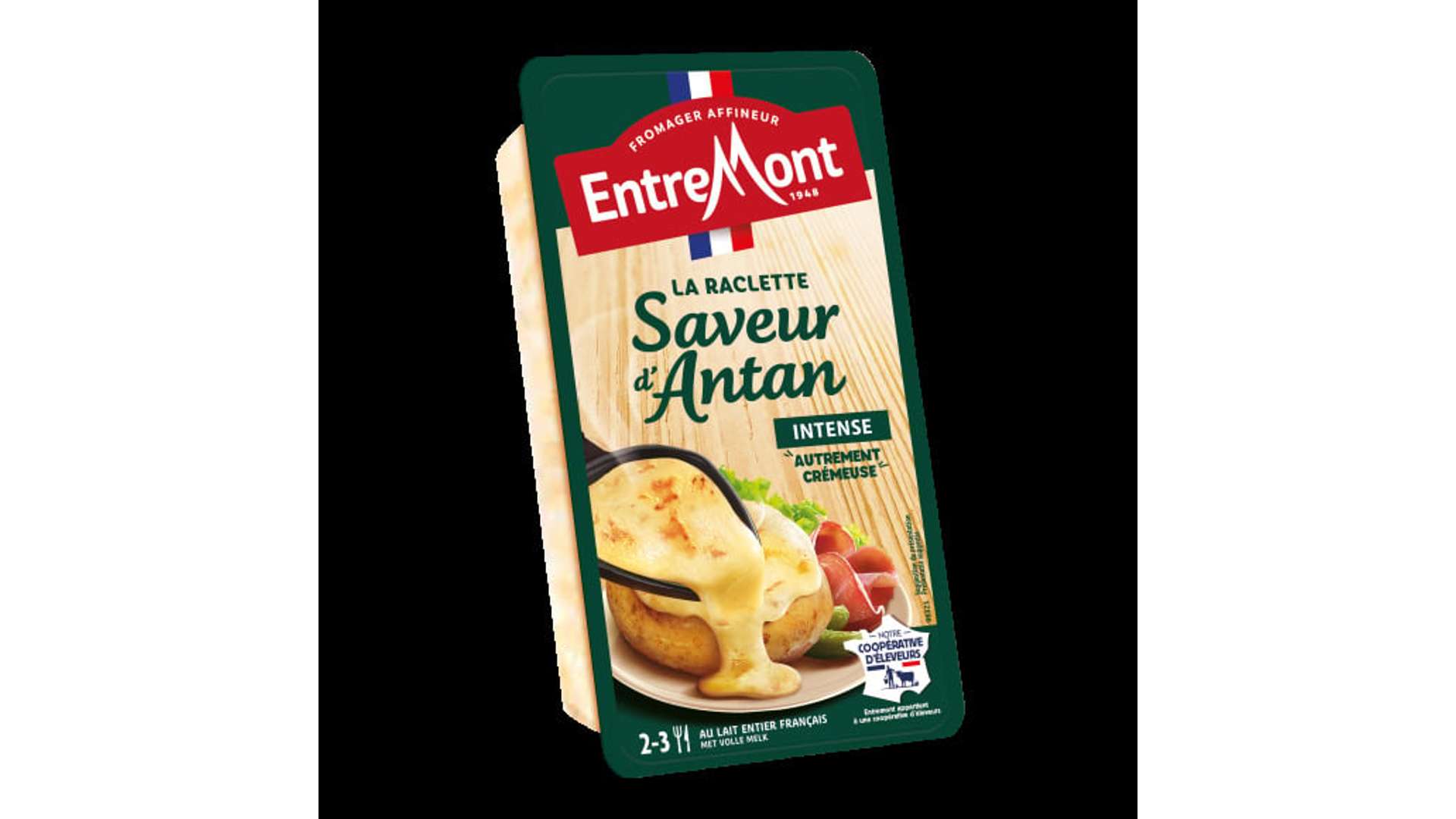 Entremont Fromage en tranches a raclette Saveur d Antan La barquette de 350g