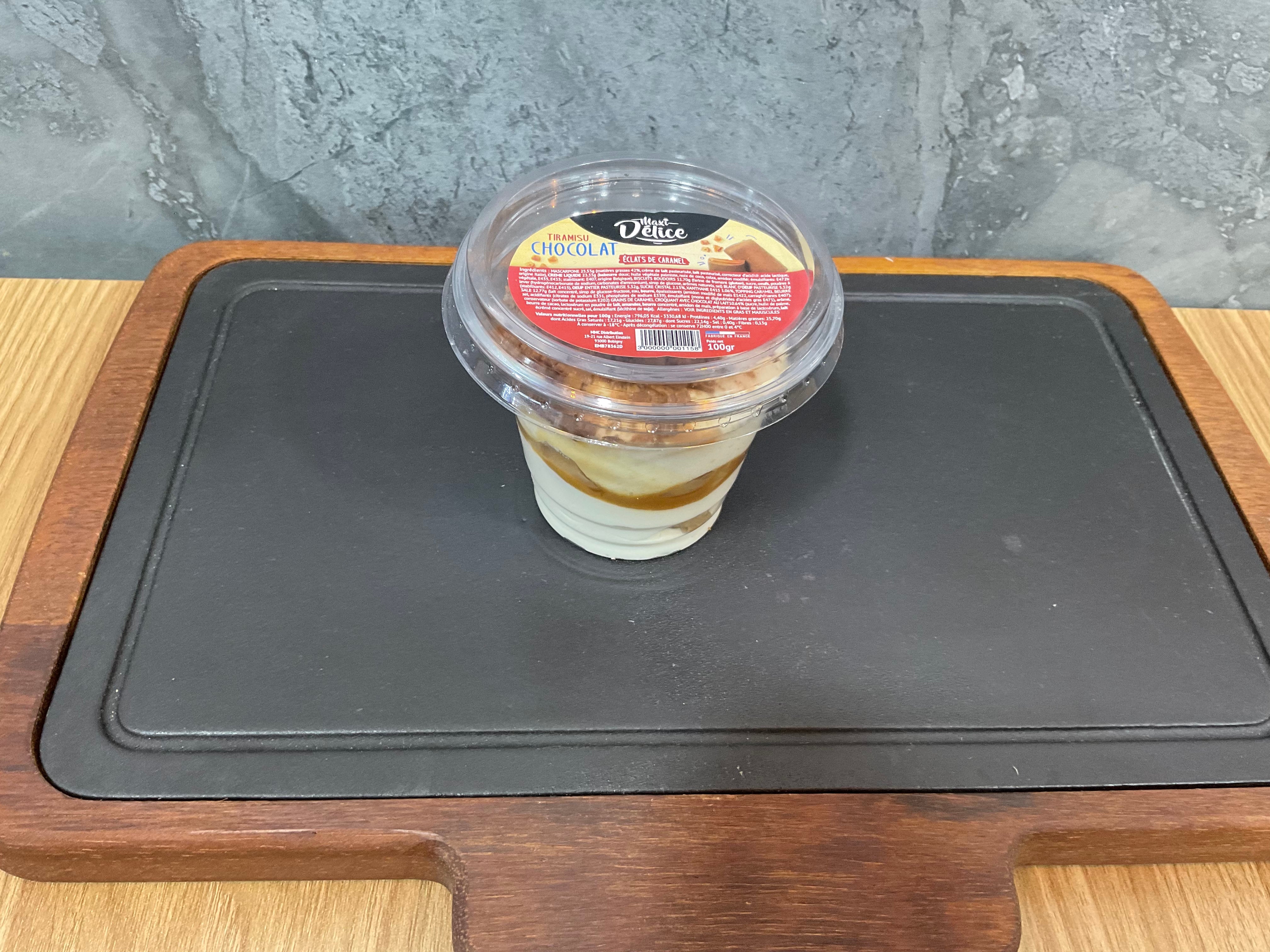 Tiramisu Éclate Caramel