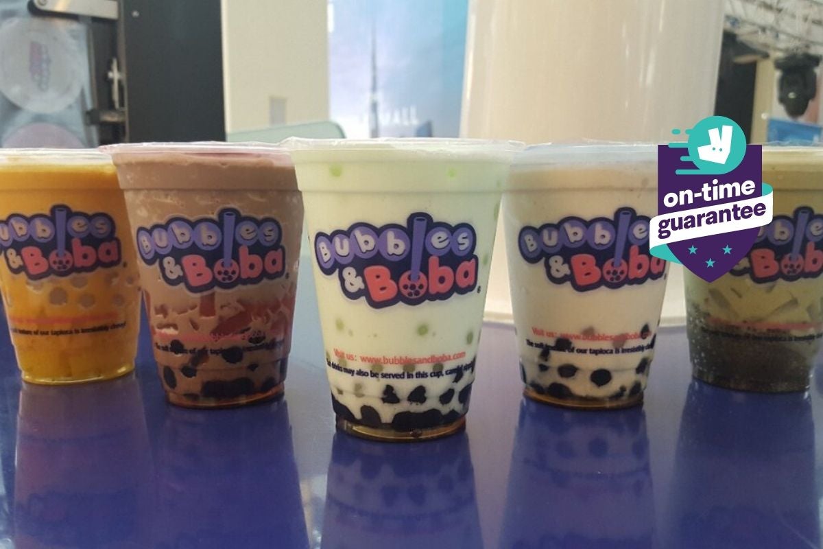 Bubbles & Boba delivery from Downtown Order with Deliveroo