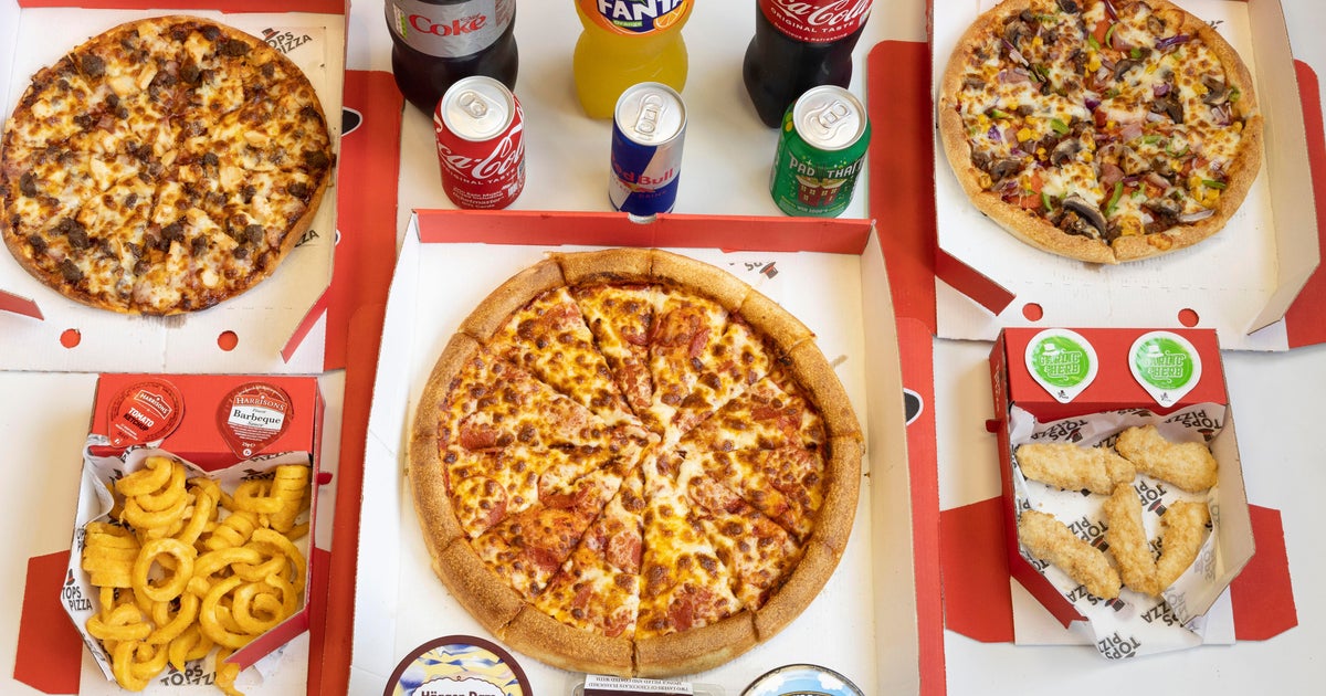 Tops online pizza menu