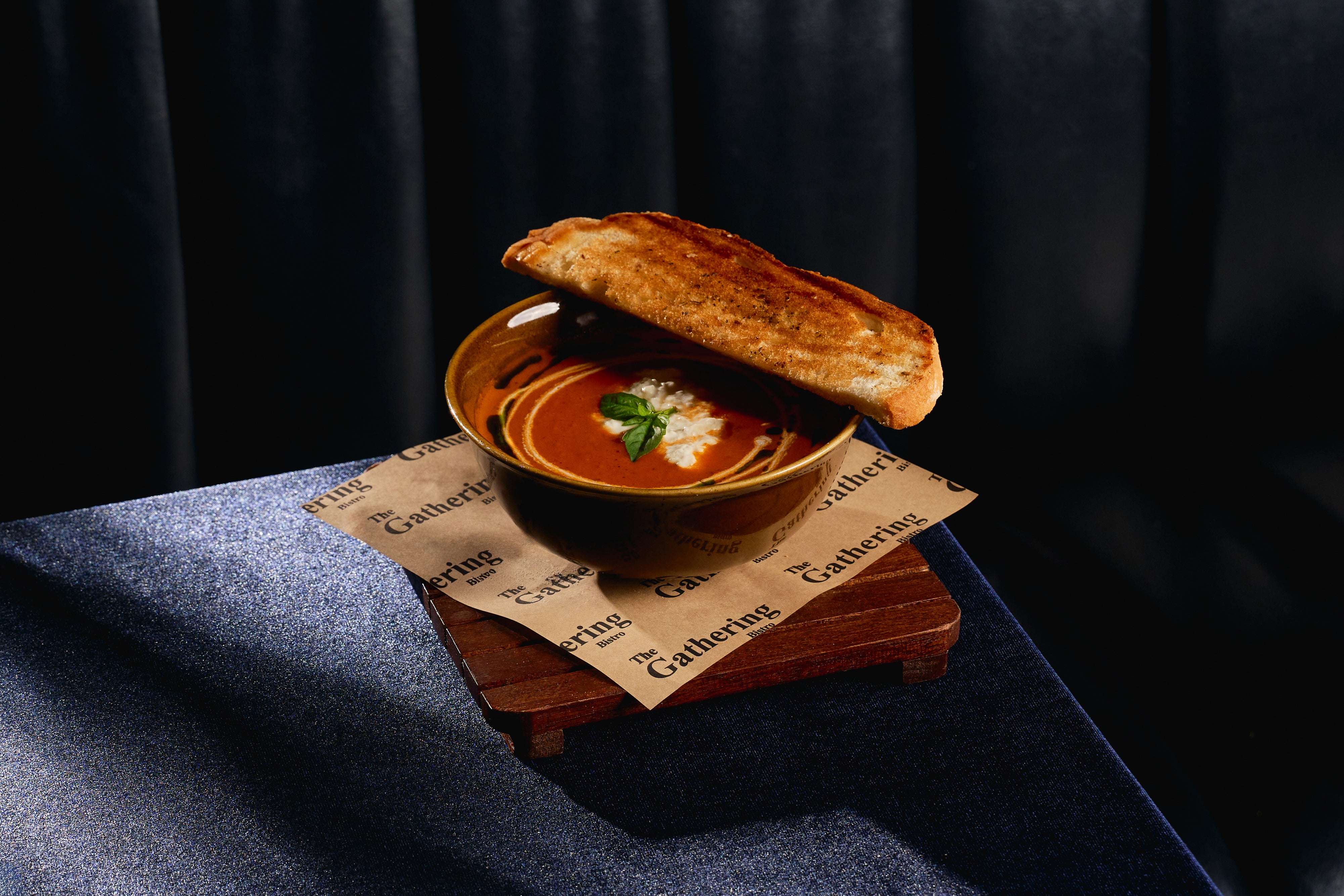 Tomato Burrata Soup