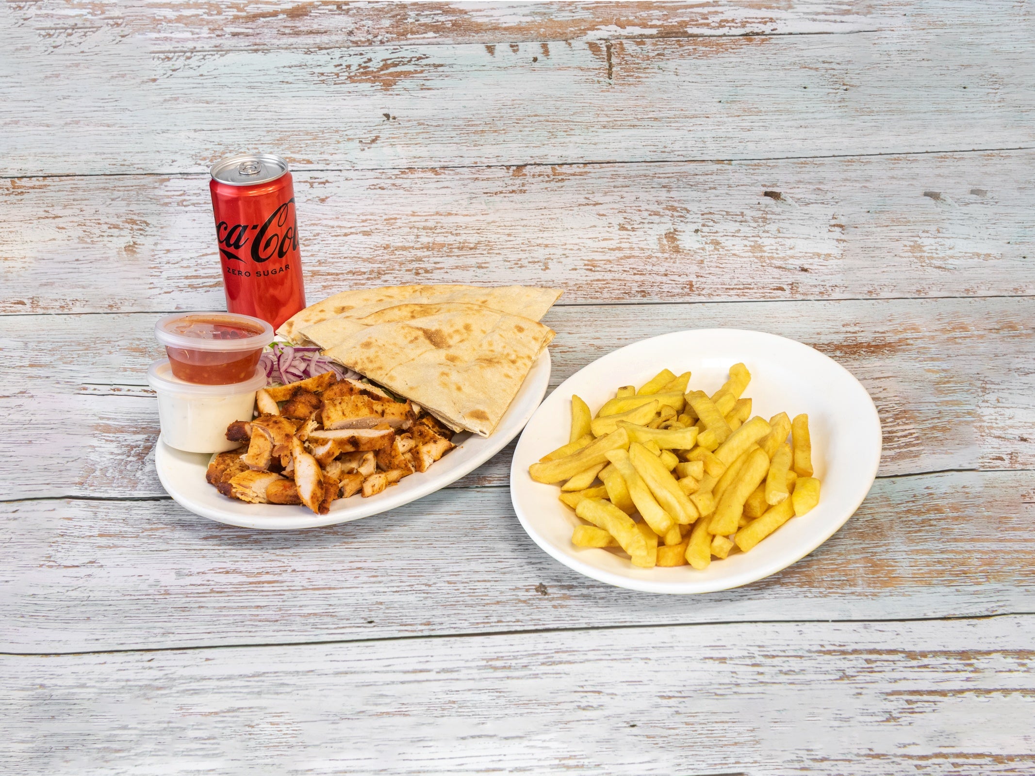 Grilled Chicken Kebab - Meal