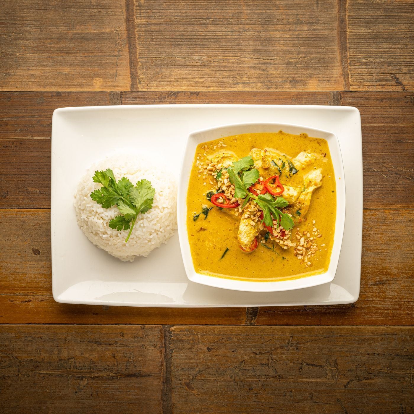 Spicy chicken curry