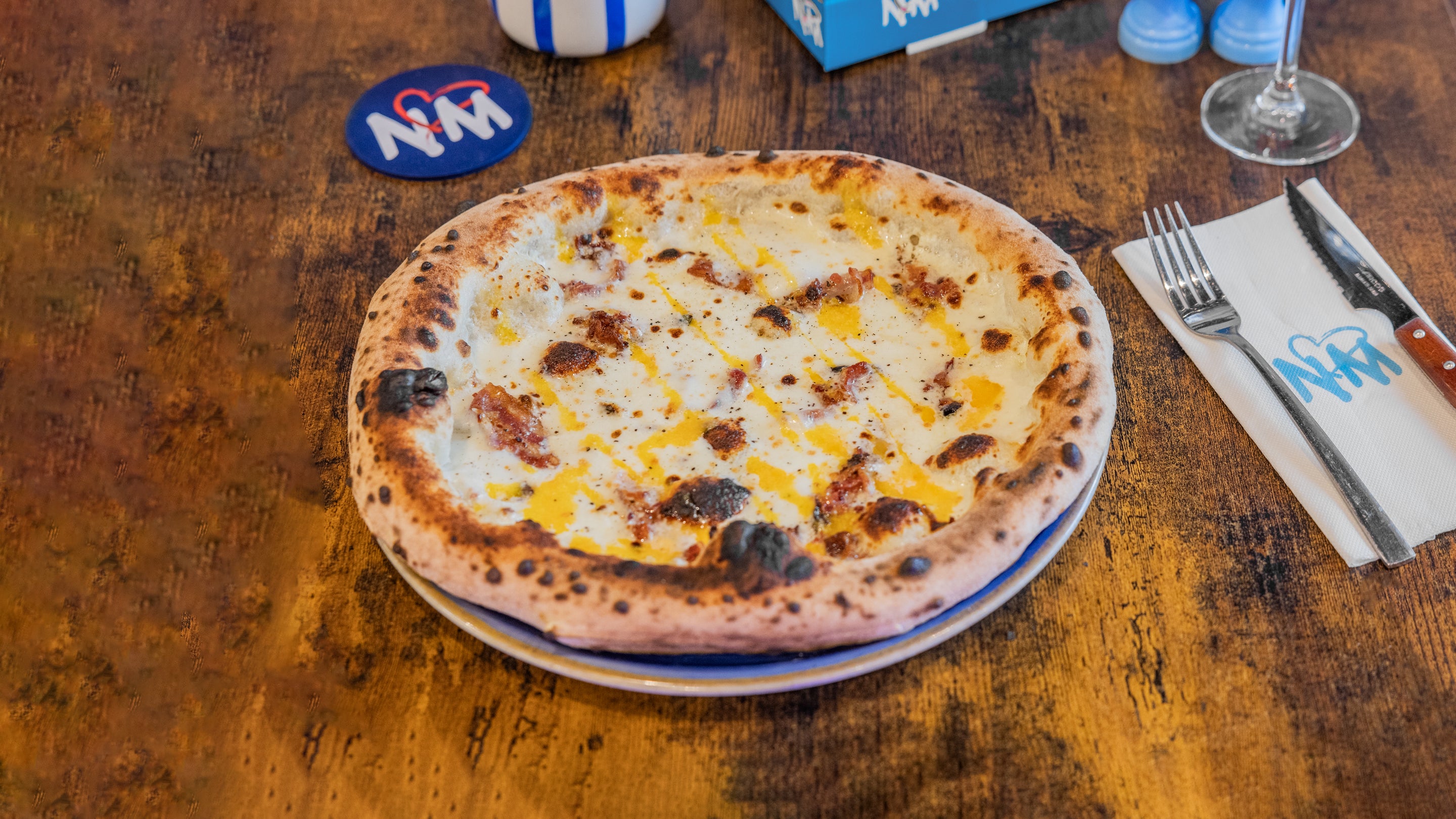 🌕 CARBONARA 🌕- PIZZA