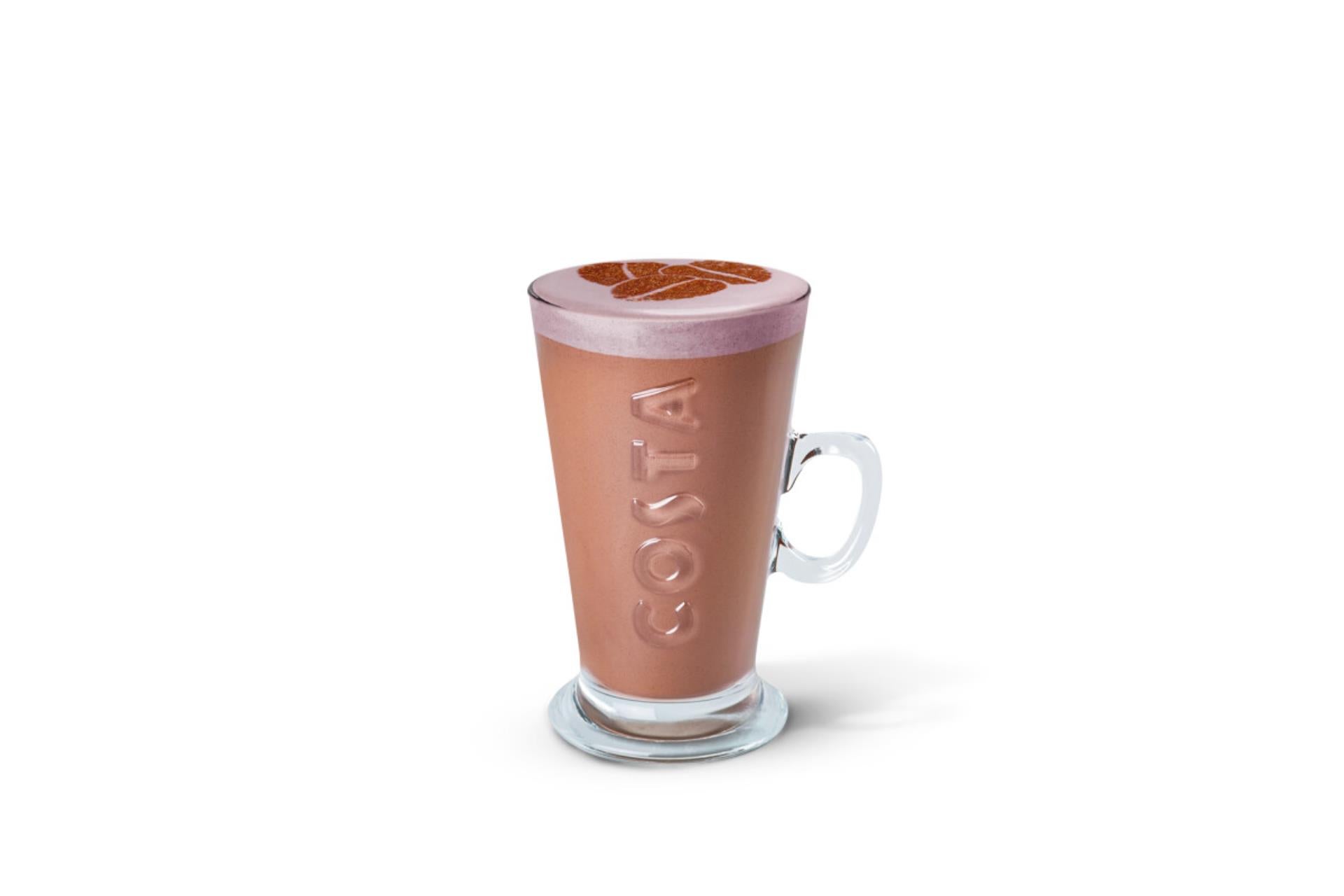 Sweet Ube Hot Chocolate