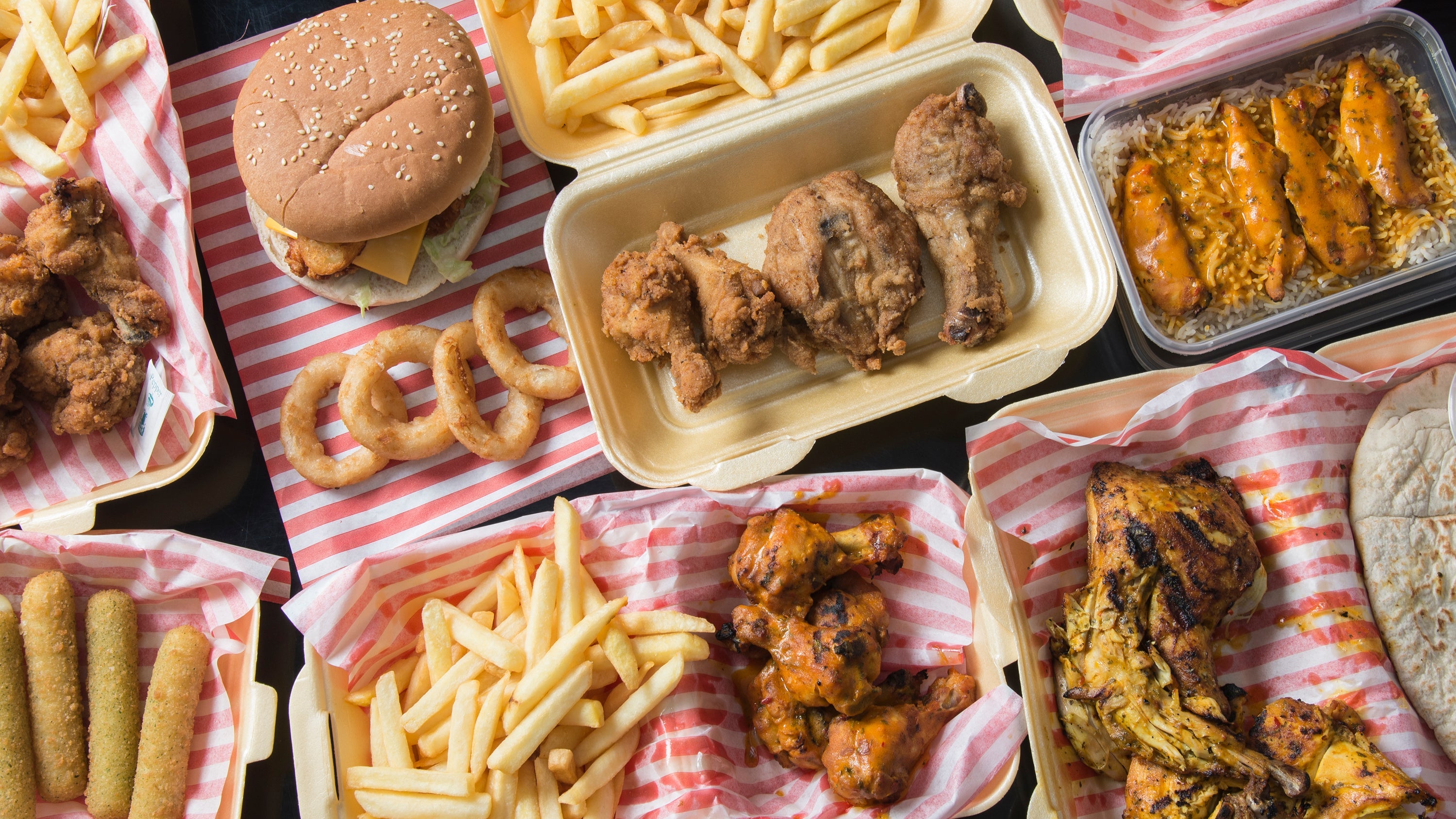 Rooster and Bun Guildford delivery from Park Barn Order with Deliveroo