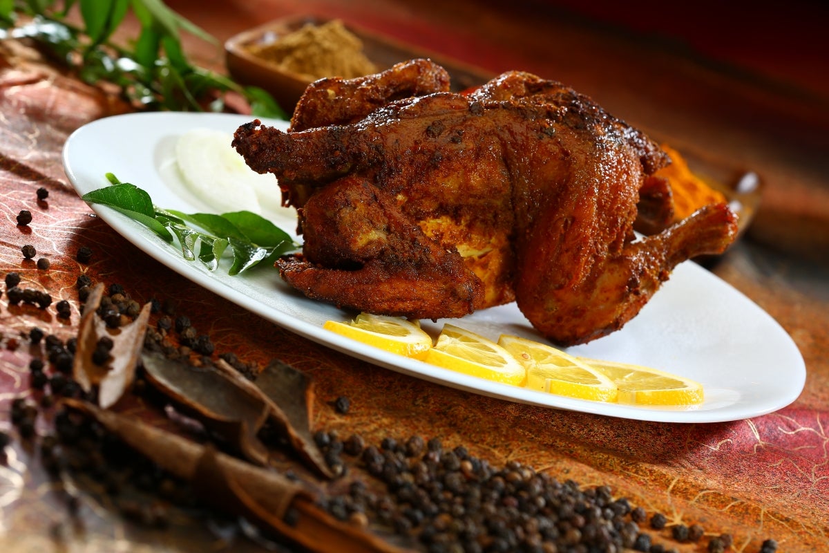 Kozhi Porichath (Full Chicken)