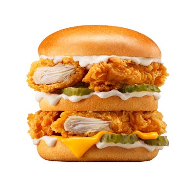 Double Hardee Chicken Sandwich
