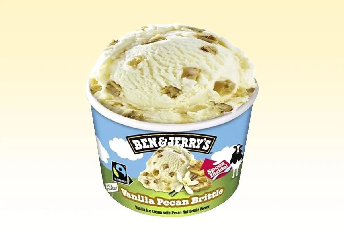 ben and jerry vanille pecan