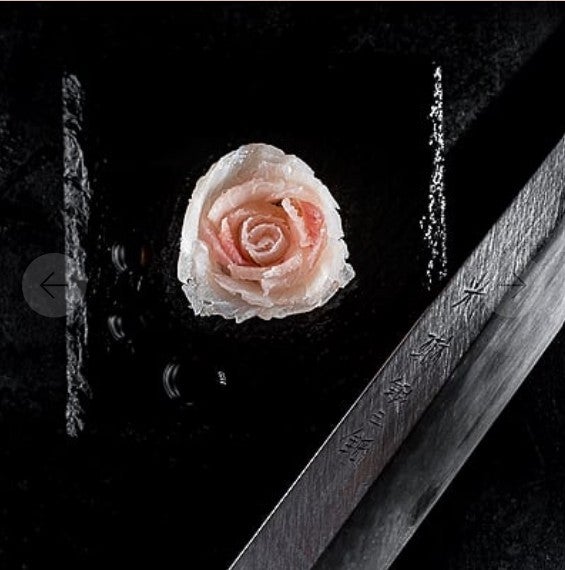 White Fish Sashimi Flower