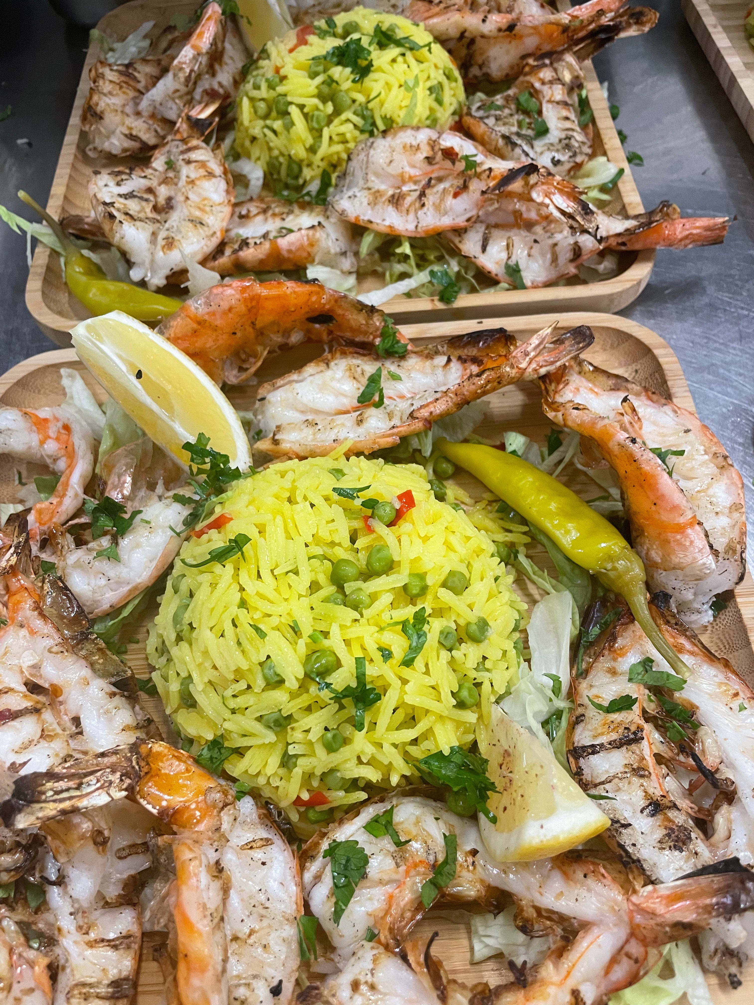 Gambas Grillées (6 Pièces)