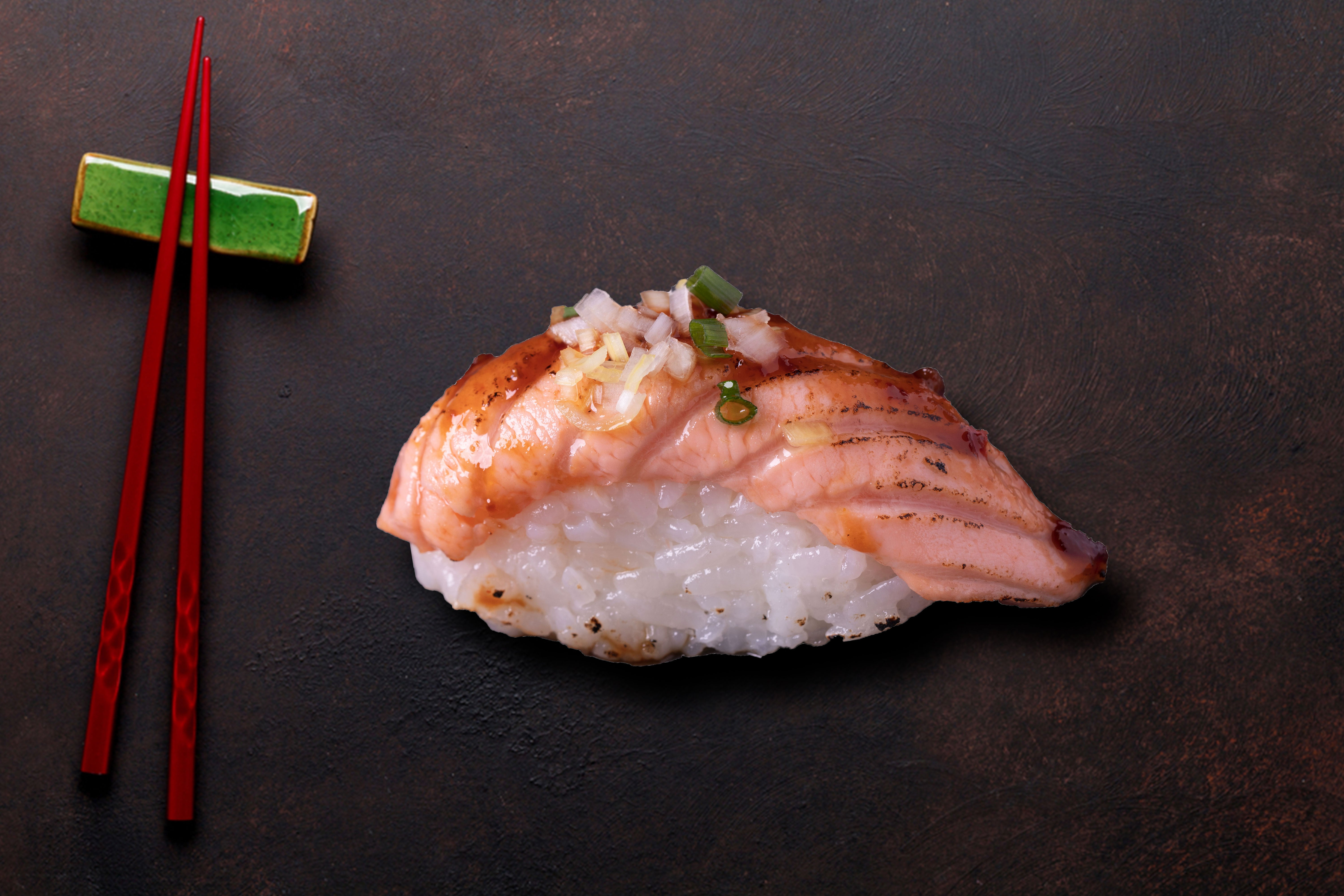 Sushi Saumon Flashé  x2