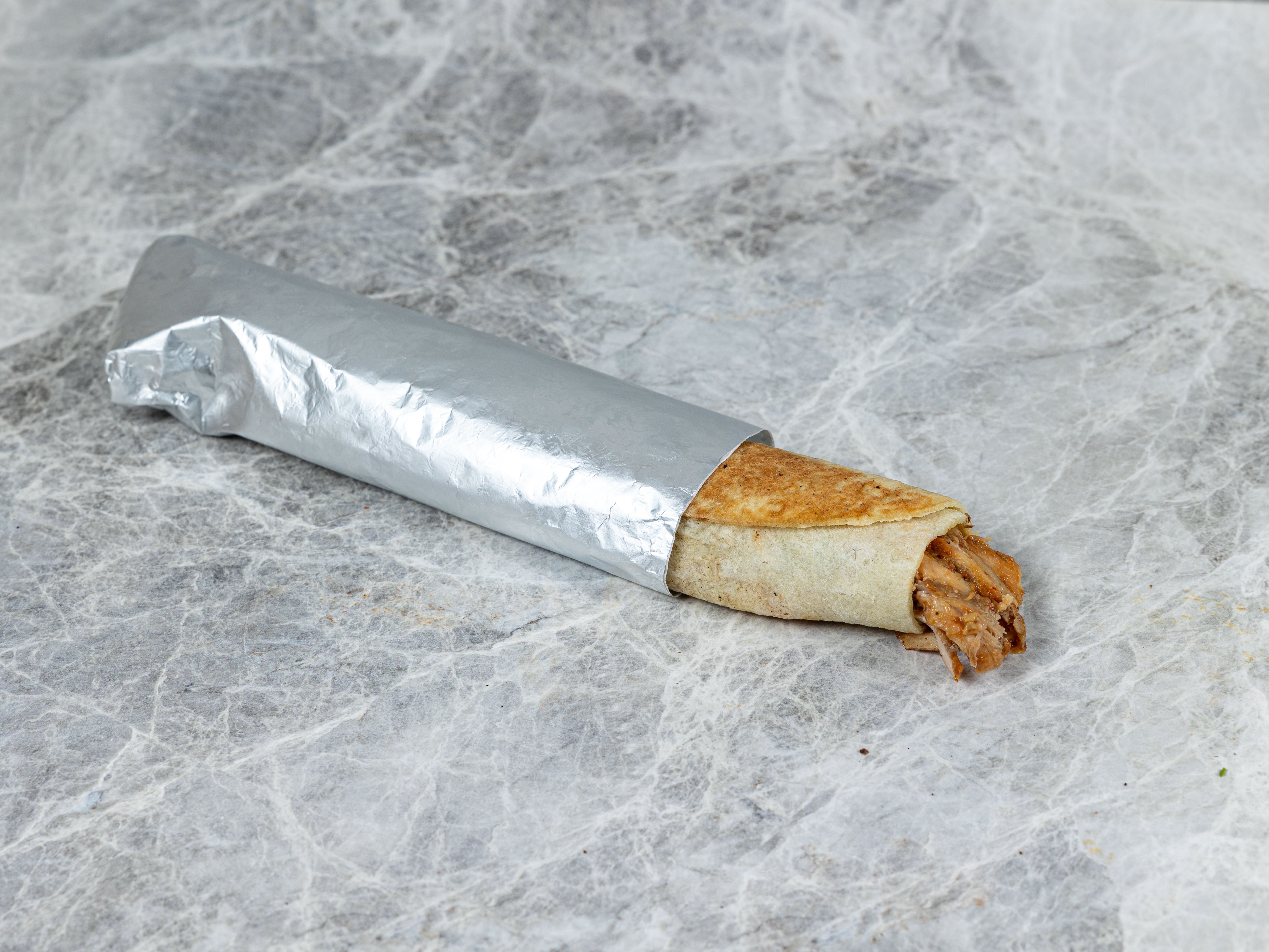 Chicken Saj Shawarma